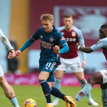 Tapte mot Aston Villa: Ødegaard misbrukte stor sjanse