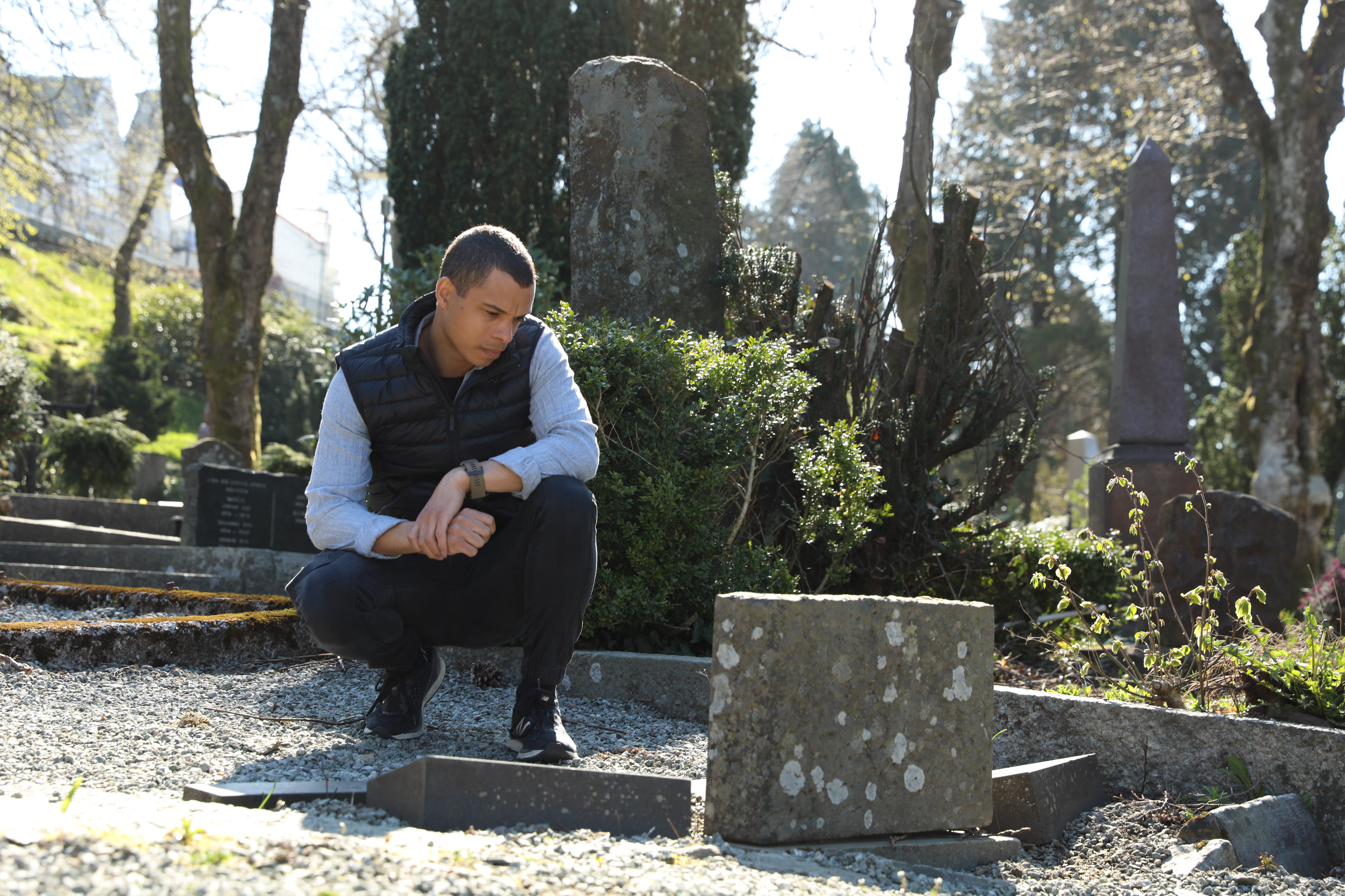 Daniel Schaaning lærer i NRK-serien «De siste dødsdømte» om sin bestefars ugjerninger under krigen.