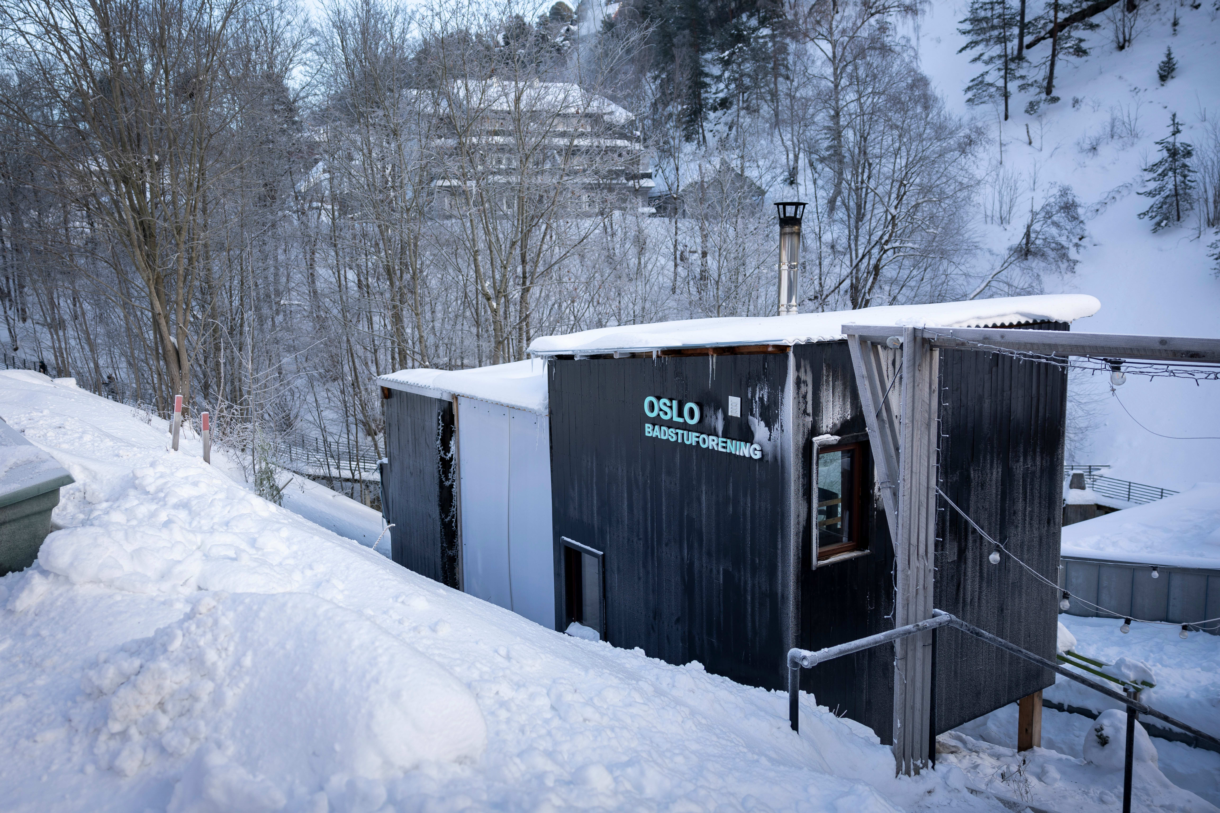 Saunaene til Oslo badstuforening er arkitekttegnet, også de du finner i Svartdalen.