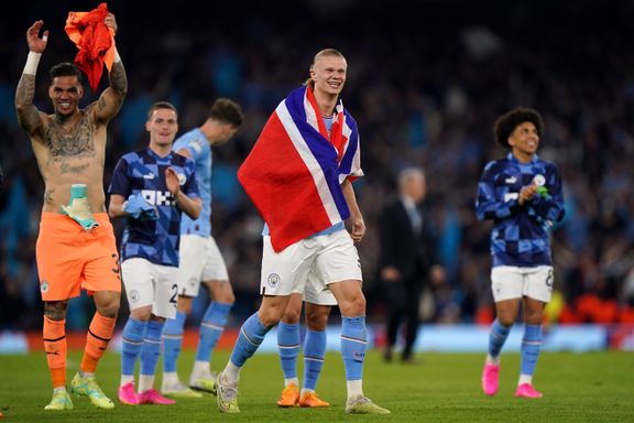 Manchester City til Champions League-finale – Haaland feiret med norsk flagg