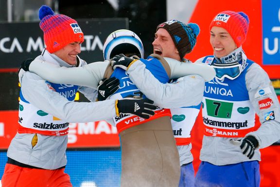 Total utklassing: Norge har verdens beste skiflygere