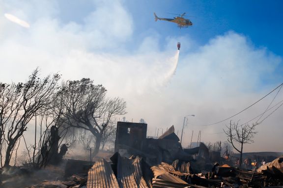Skogbranner sprer seg i Chile – minst 120 hus i flammer