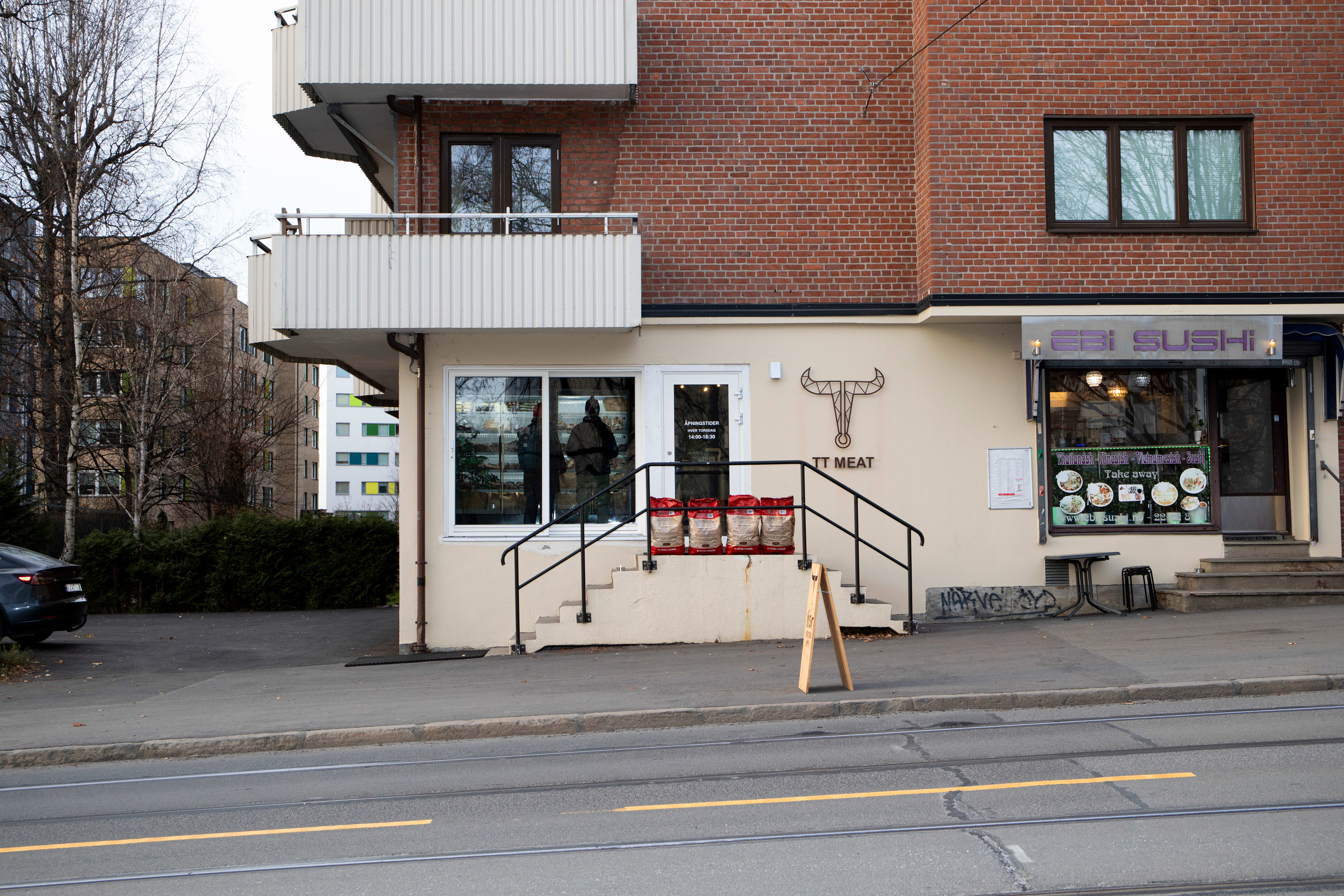 I et nokså anonymt lokale finner du TT Meat Oslo.