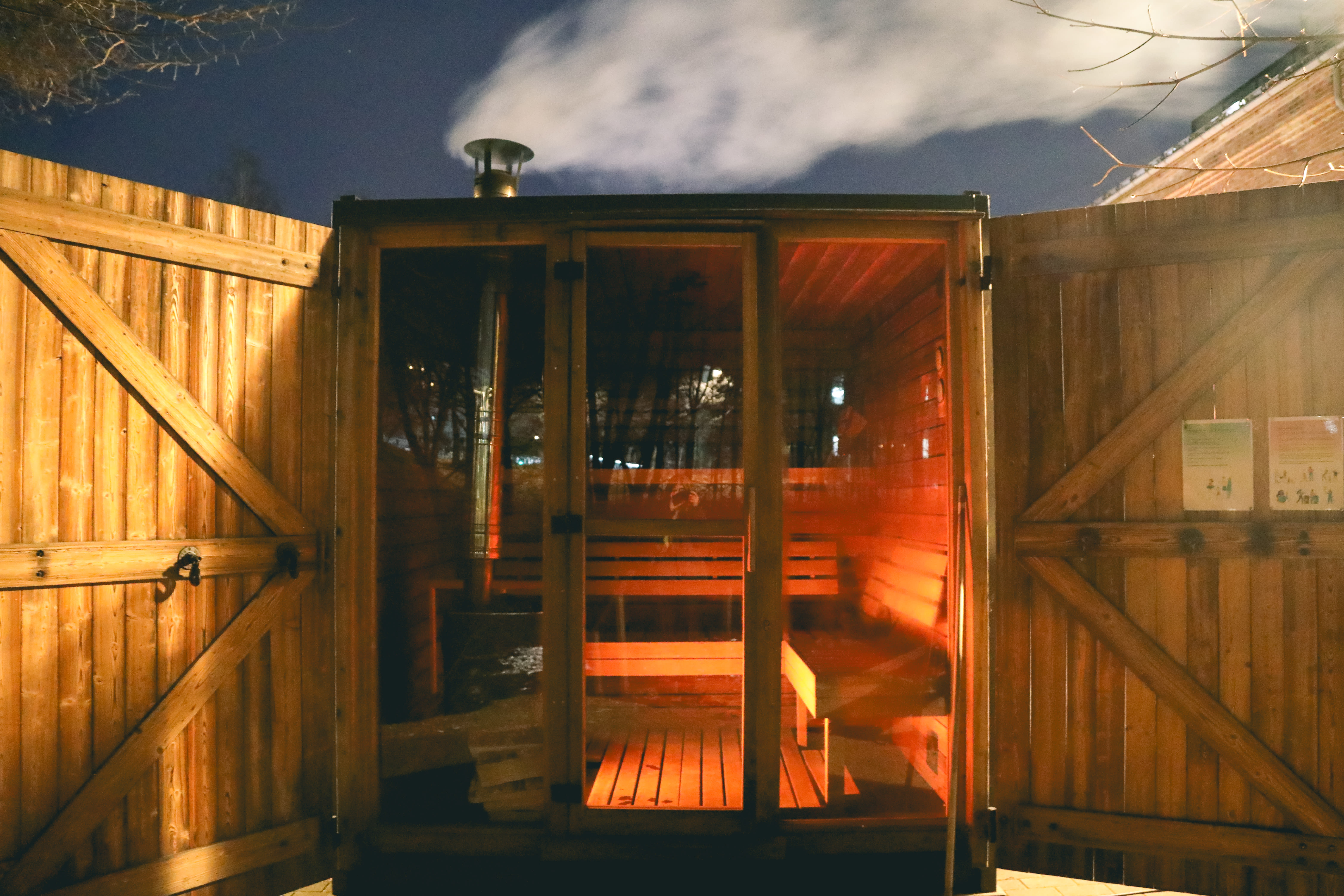 Badstuen på Lilleborg drives frivillig. Det du betaler, går direkte til nabolaget. 