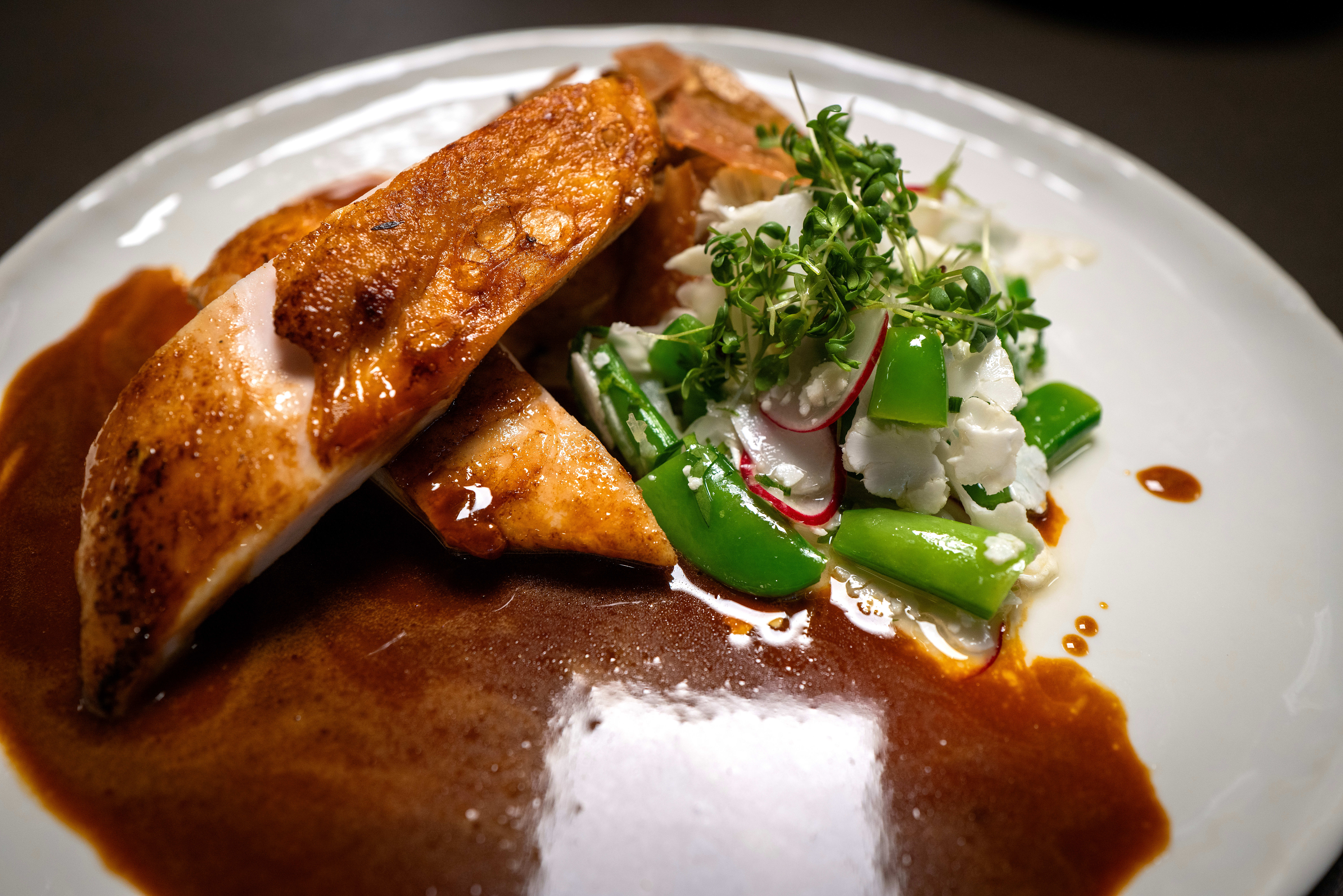 God og rimelig kyllingrett. 