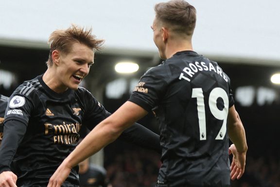 Ødegaard scoret sitt tiende seriemål da Arsenal bød på festfotball. – Nesten uvirkelig.