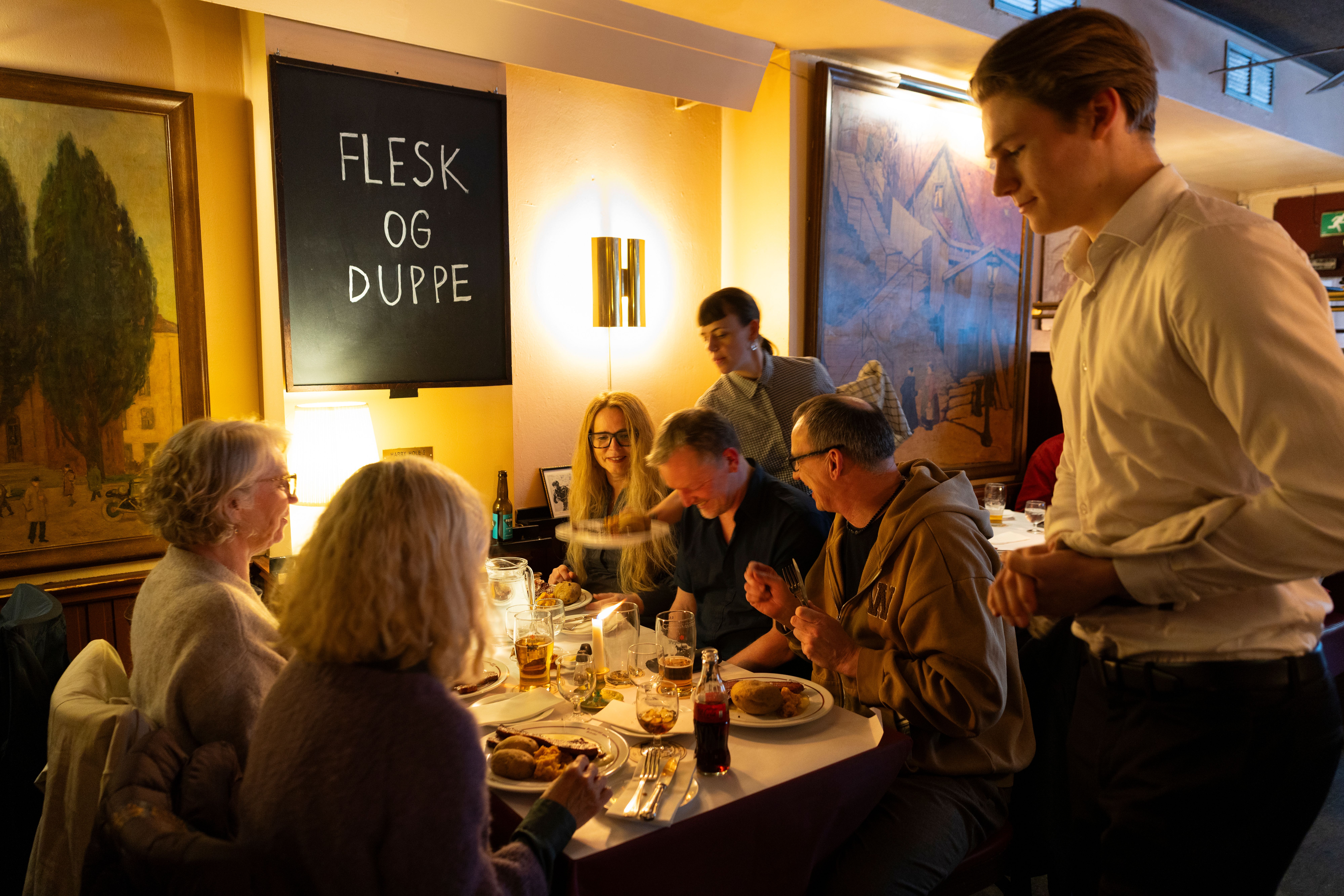 Mange skal, som Harry Hole, ha flesk og duppe.