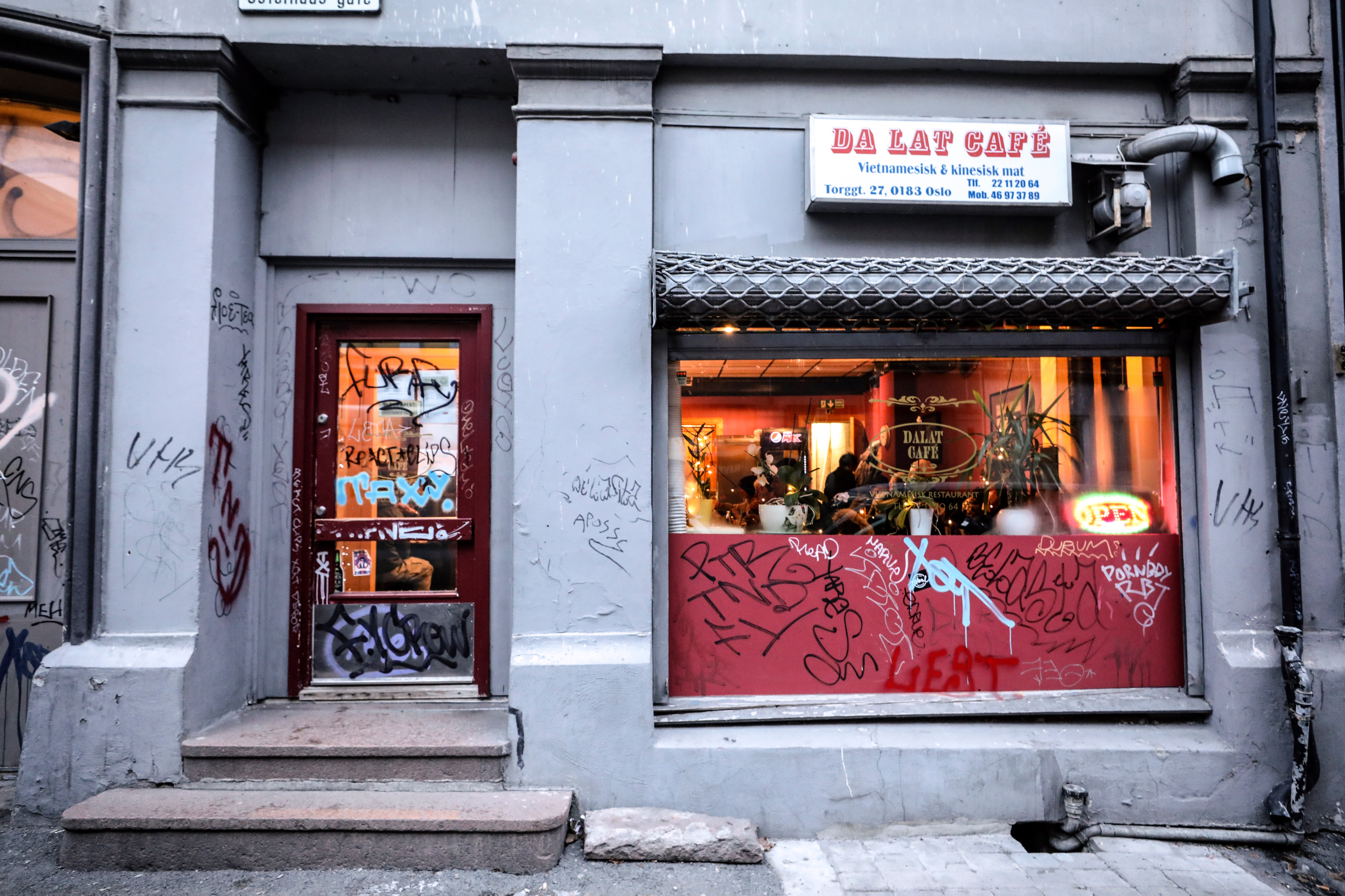 Dalat ligger inn Osterhaus gate fra Torggata.