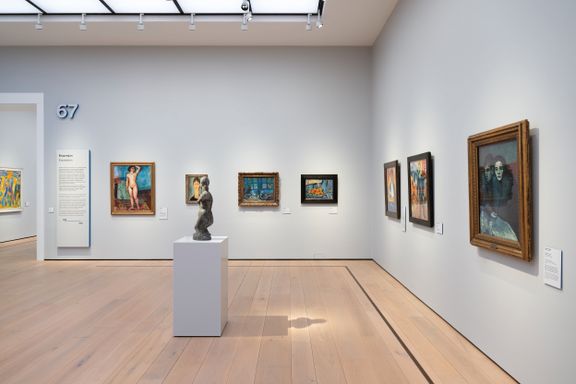 Er Nasjonalmuseet tilfreds med utstillingsplassen for nyere billedkunst?