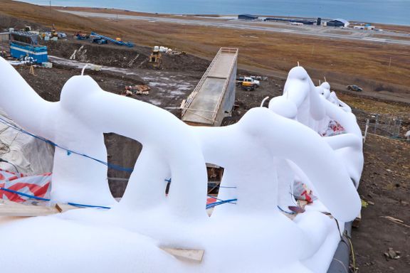  «Dommedagshvelvet» på Svalbard fryses ned med maskiner på grunn av klimaendringene 