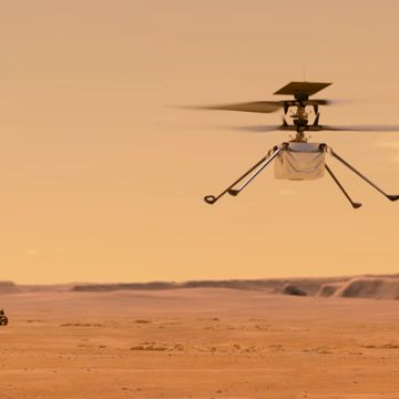 Nasas Mars-drone klarte seg første natt alene