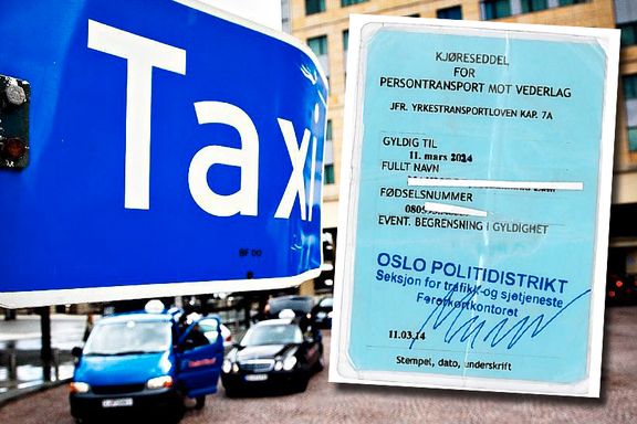 Kjørte taxi med falsk kjøreseddel – ble frikjent og får beholde pengene 