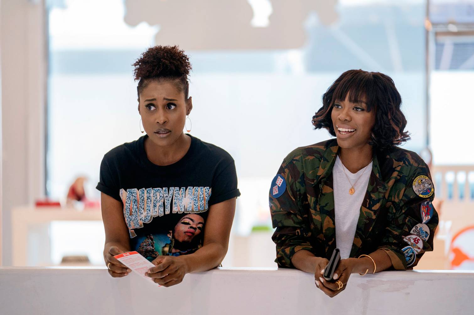 Issa Rae spiller Issa Dee og Yvonne Orji er Molly Carter i «Insecure». Den smarte, morsomme serien gikk i fem sesonger, fra 2016 til høsten 2021. 
