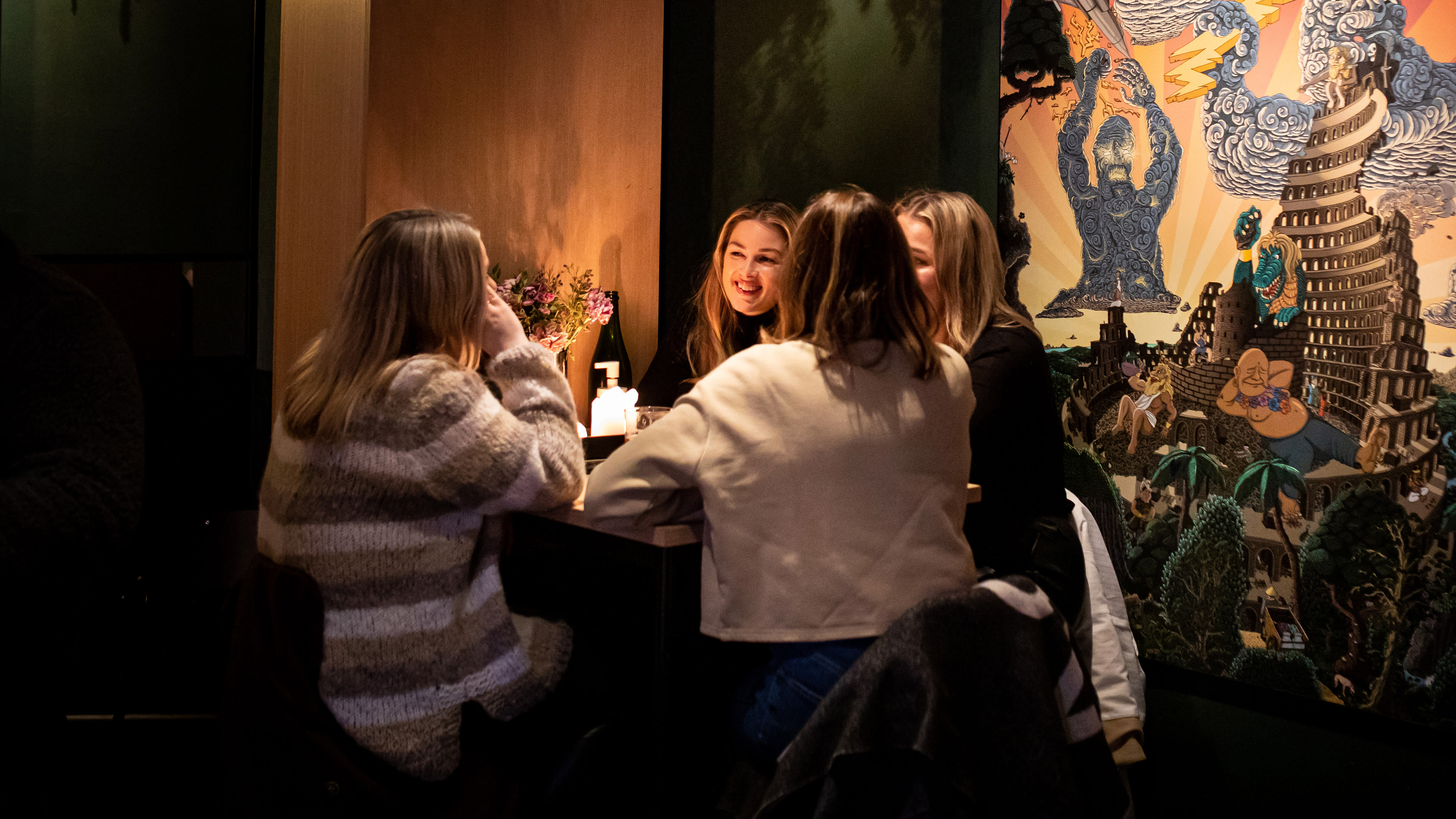 Lun stemning på Skaal. 