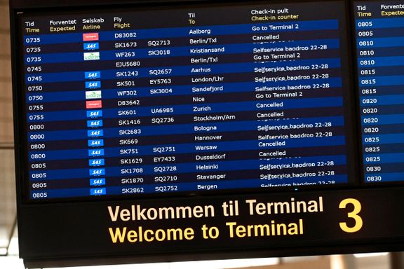 Norske flypassasjerer kan bli rammet hardt av het konflikt i sommer