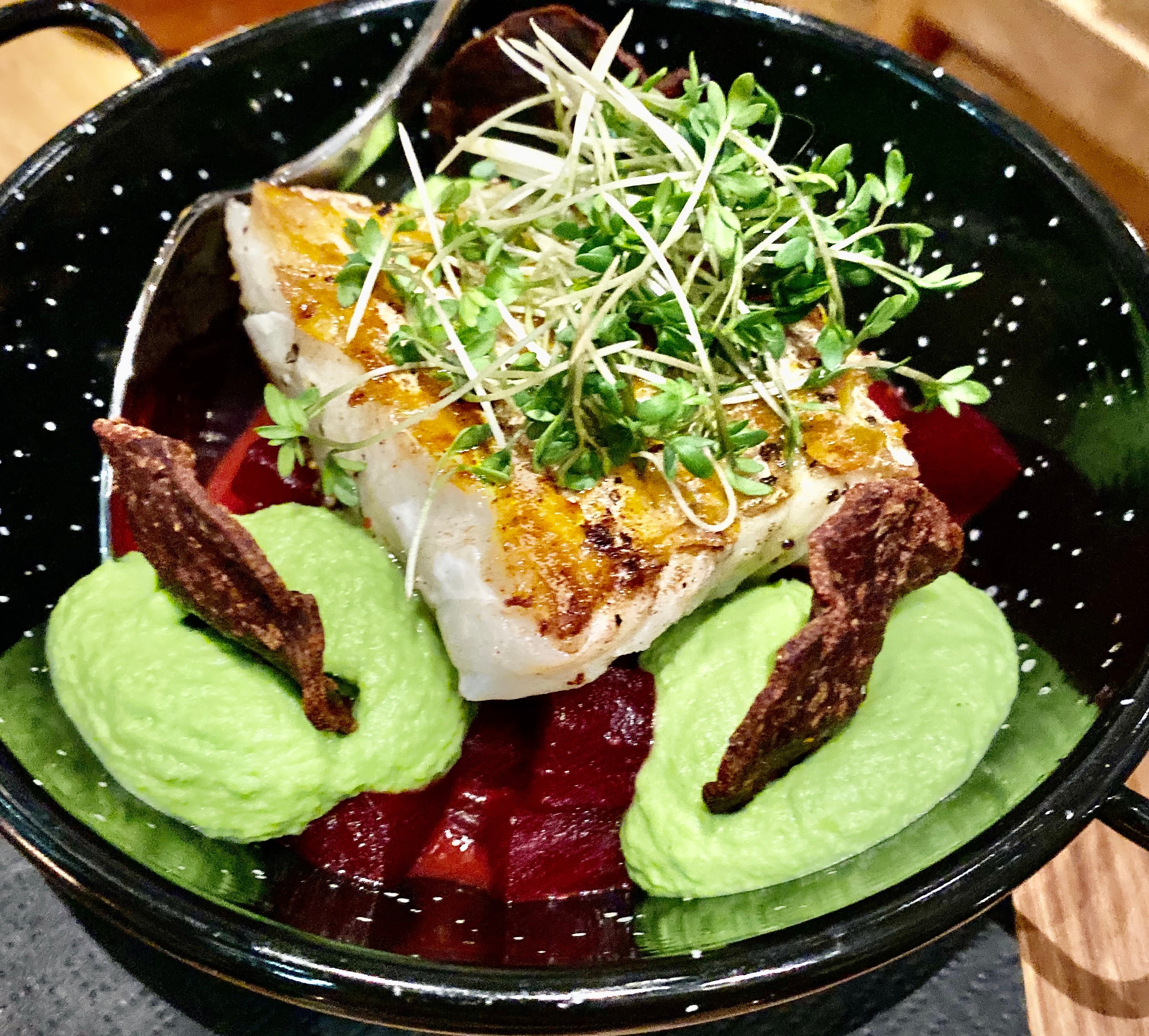 Torsken er for lenge varmebehandlet og mangler salt.