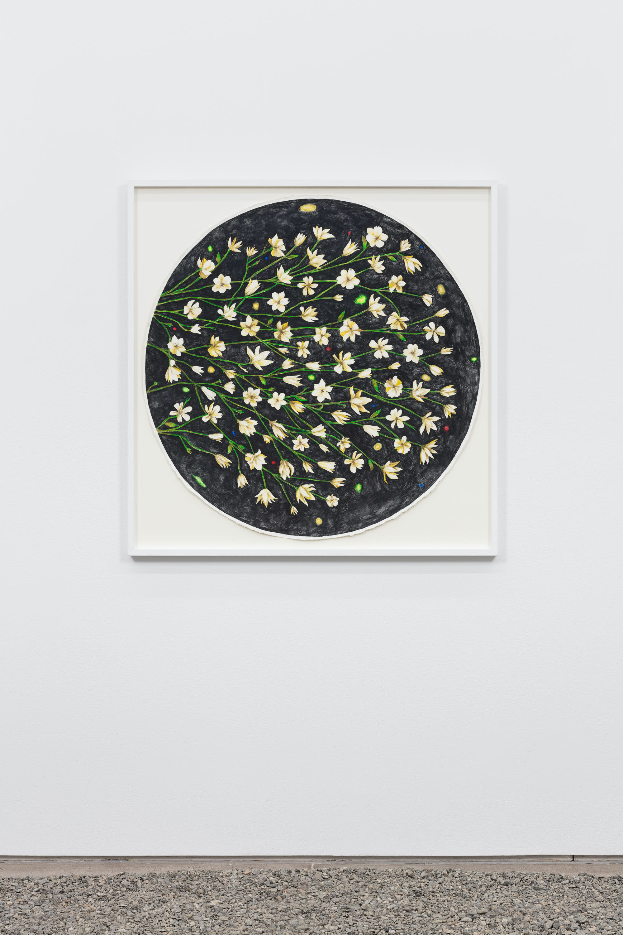 Magnolia av Anna Sofie Mathiasen. Bildet er av originalverket som henger på galleri K og går for 25 000. Silketrykket derimot koster 2800 og kan kjøpes hos 10/10.