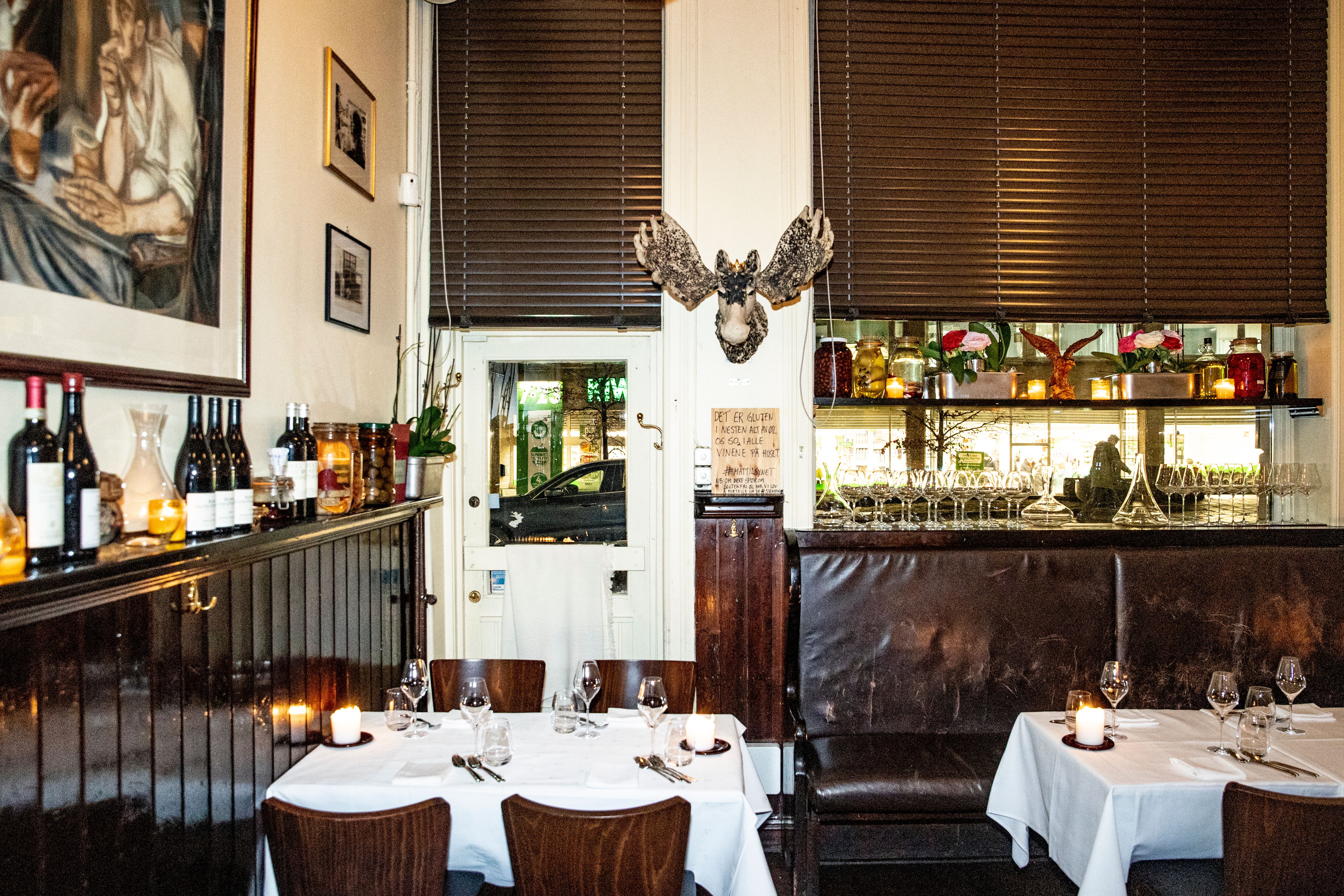 50 restauranter som er åpne på mandager