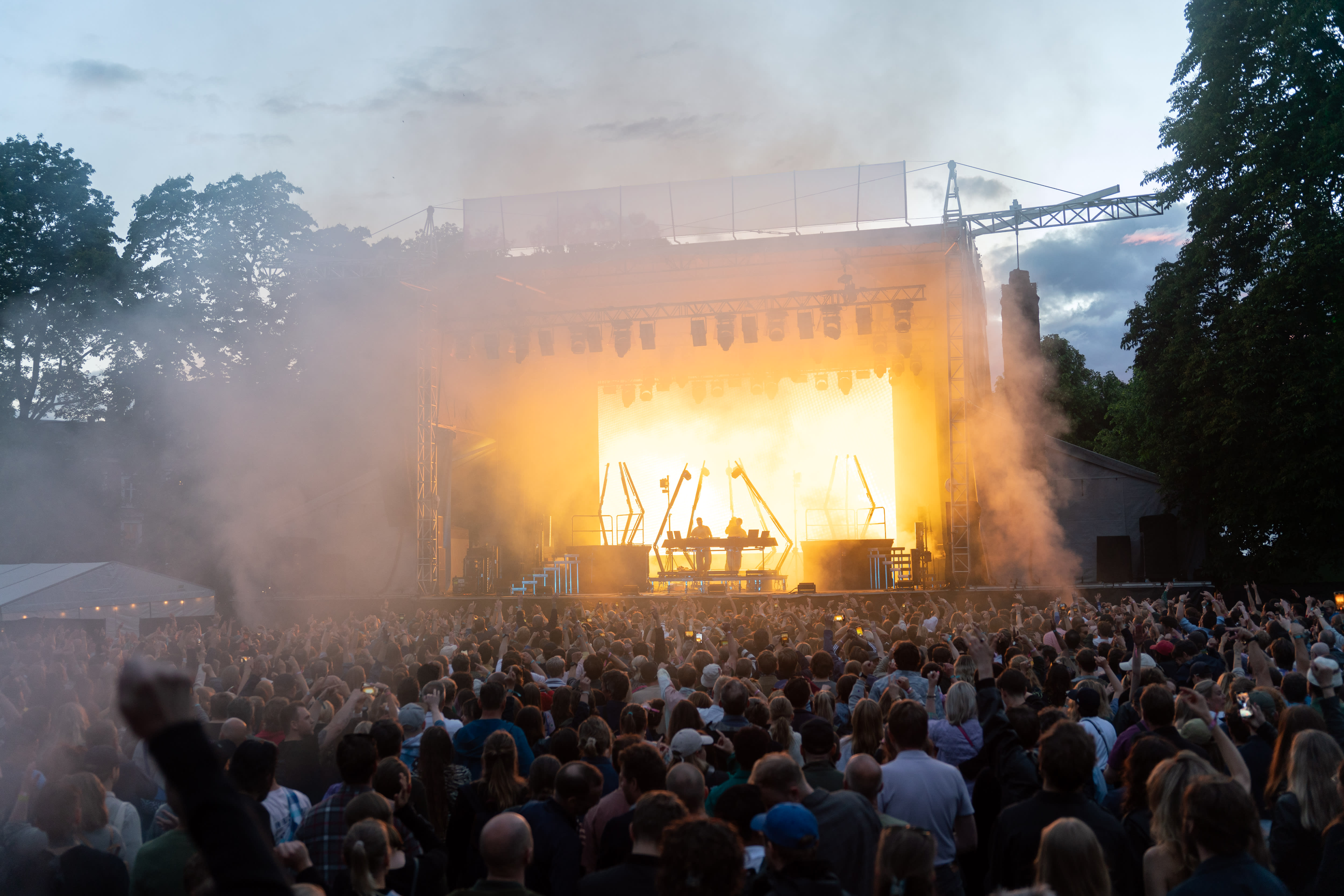 Röyksopp på Piknik i Parken i 2022.