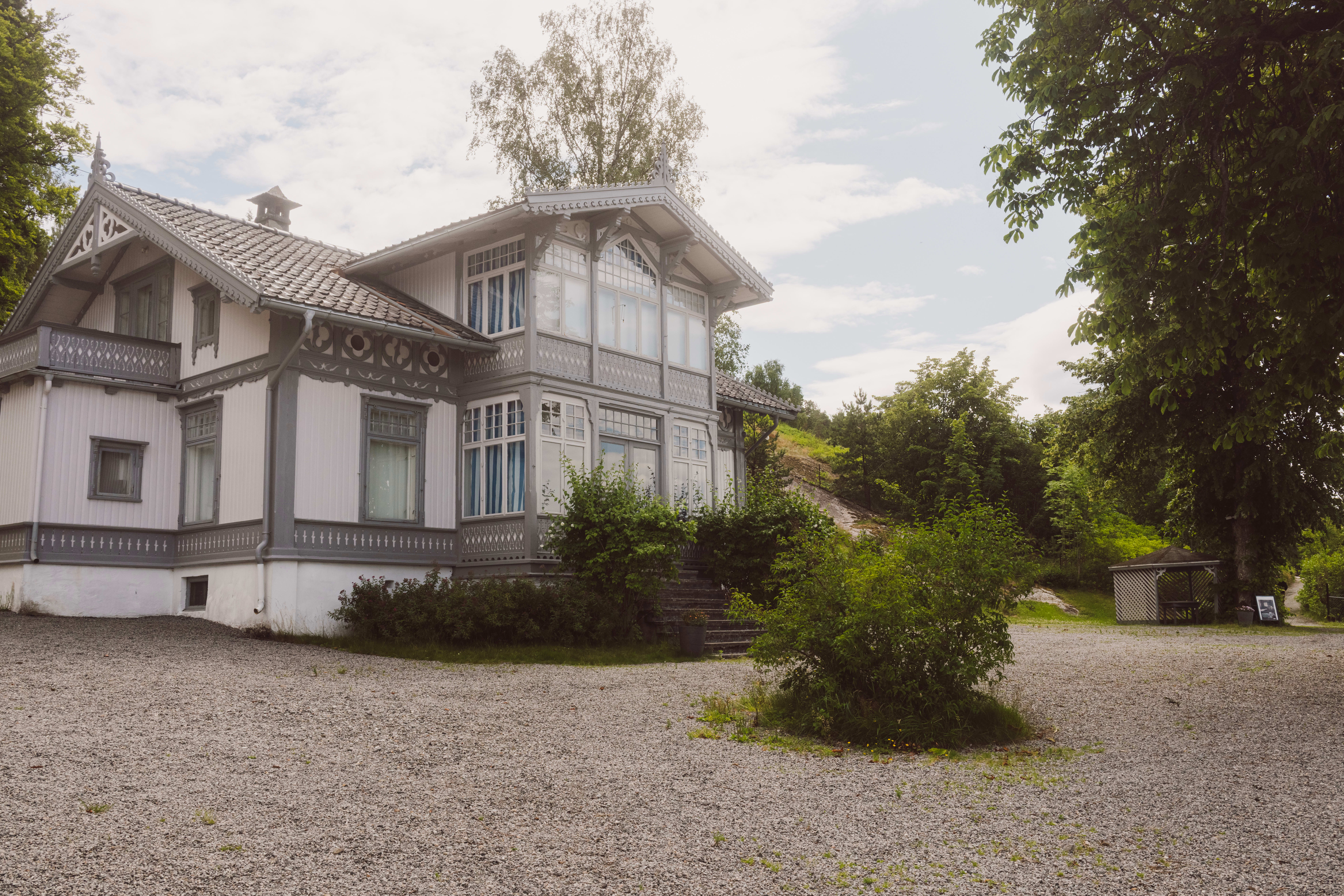 I 20 år bodde Roald Amundsen i huset Uranienborg på Svartskog.