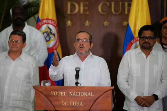 FARC inngår endelig våpenhvile natt til søndag