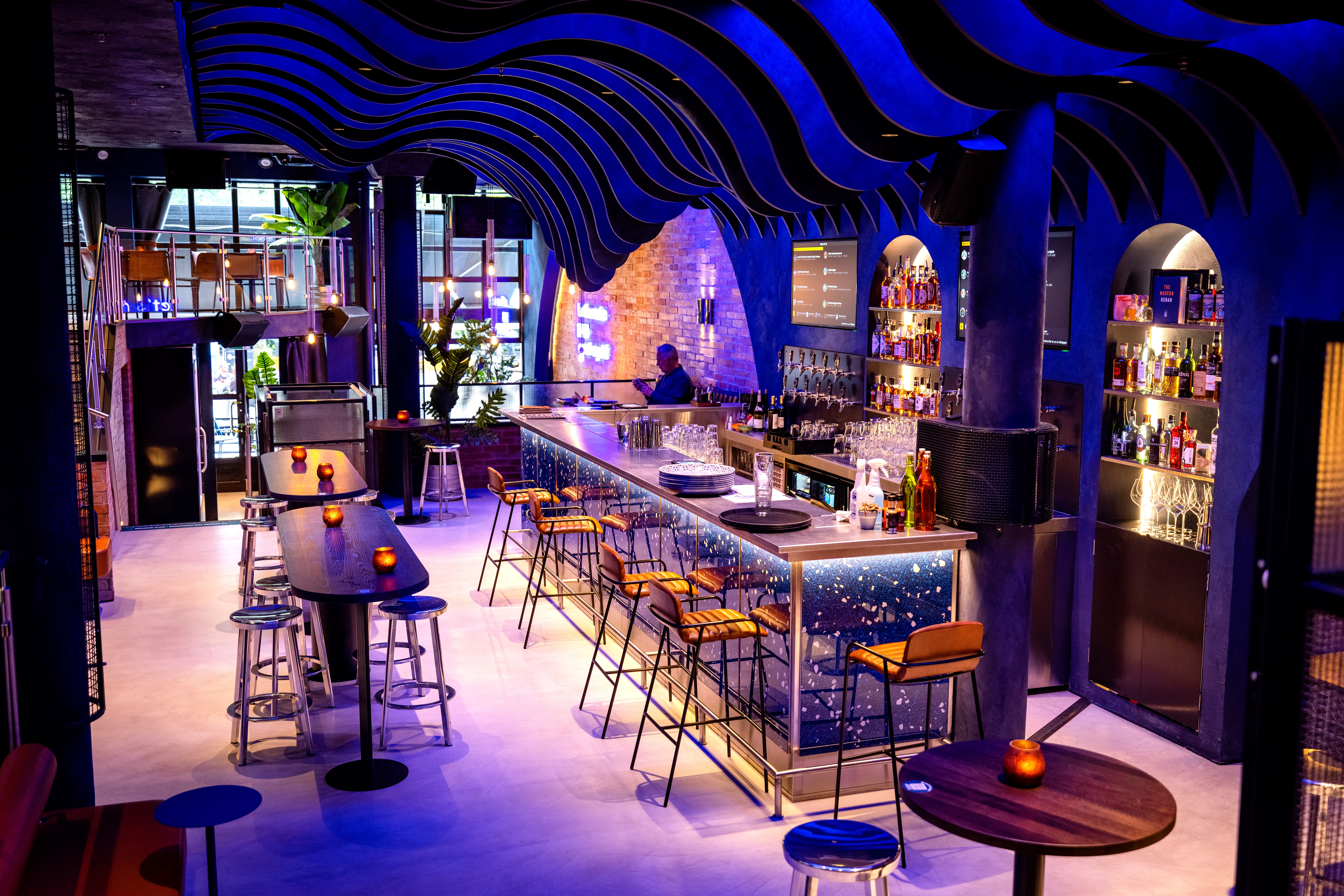 Kebab i fine omgivelser. 