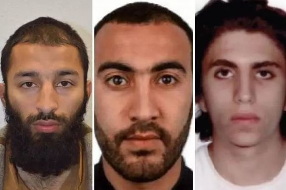  Britisk politi frigir navnene på de tre mennene bak London-terroren
