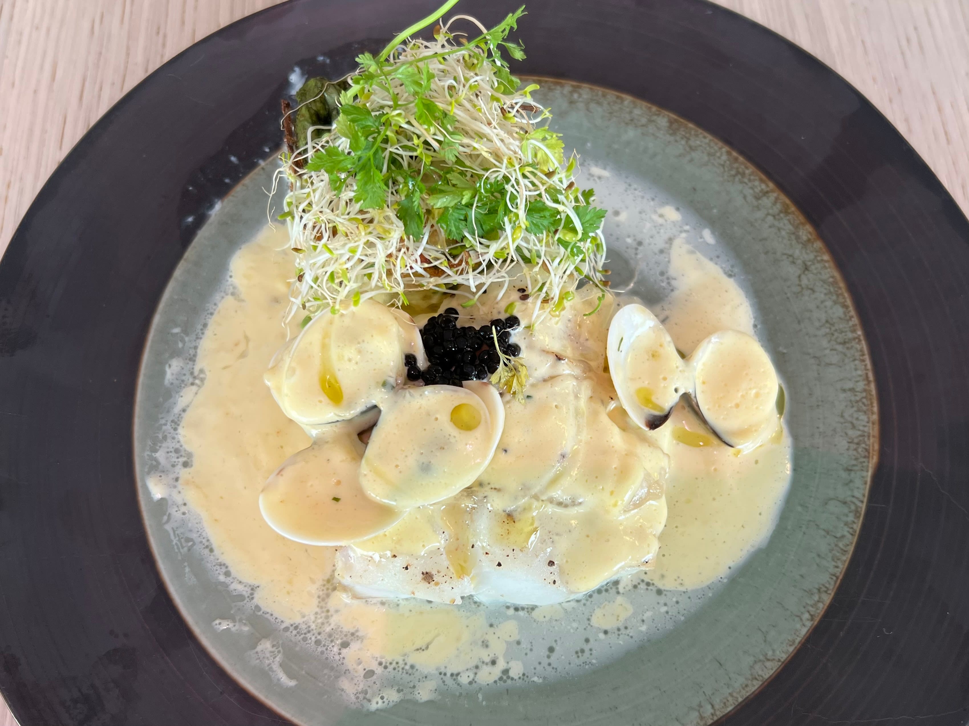 God og saftig torsk med Sandefjordsmør. 