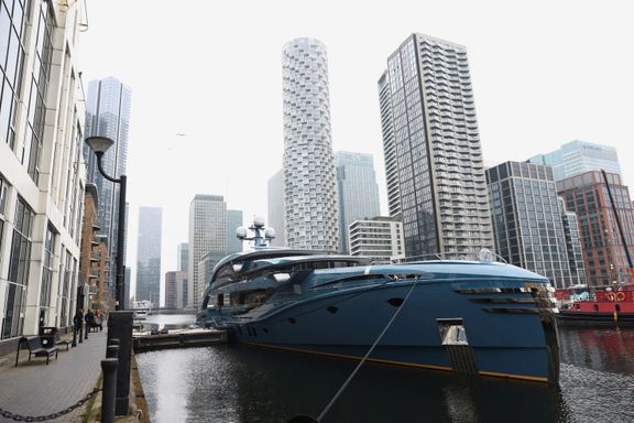 Denne oligark-yachten ble beslaglagt i dag. Men har de fleste stukket til havs?