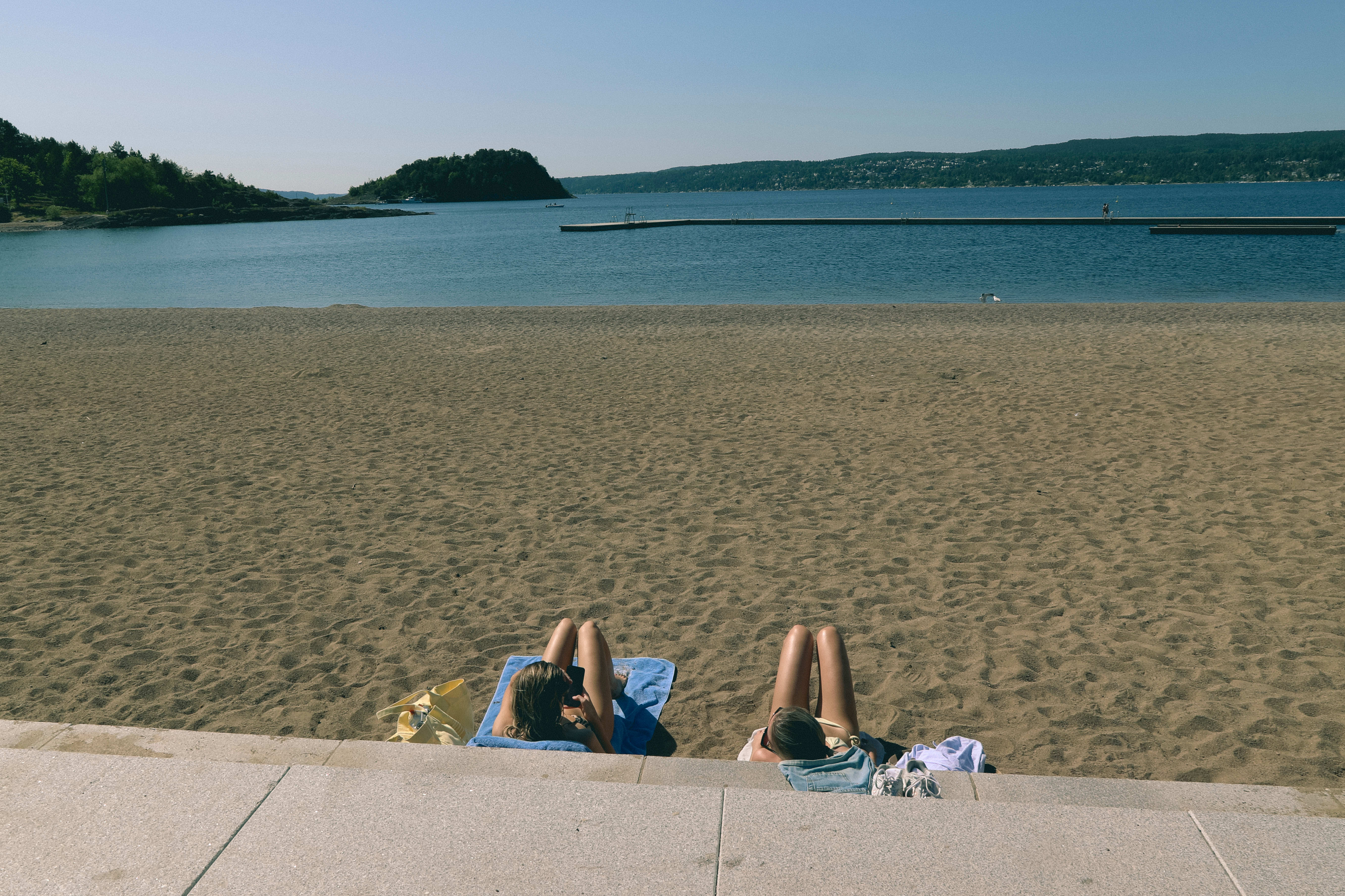 Mykonos? Nei, Langøyene. 