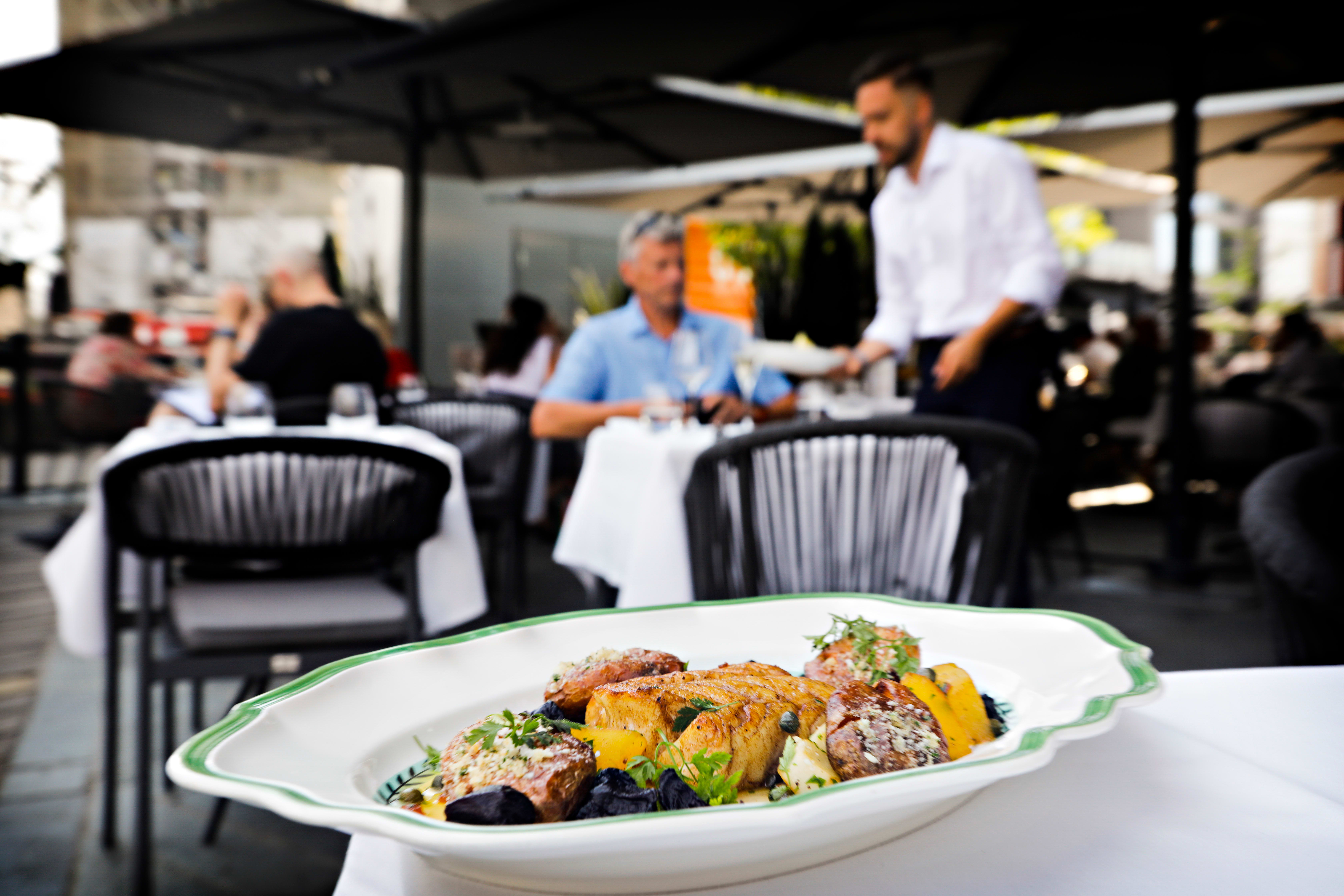 God torsk med beter og brunet smør. 