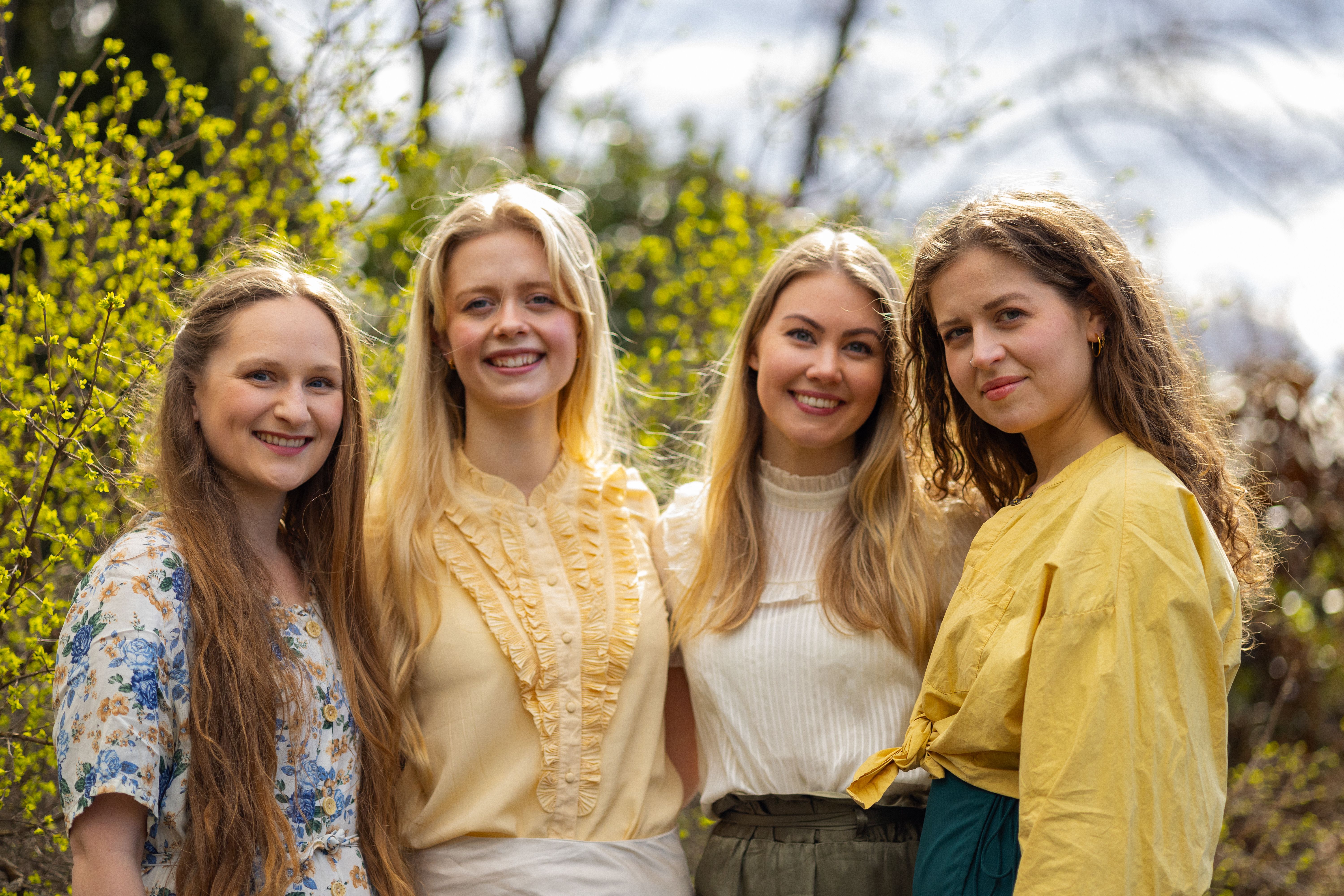 Vårstemning med Firr.: Synne Haga (f.v.), Signe Otervik, Eli Aurlund Sæle og Maria Elise Remberg