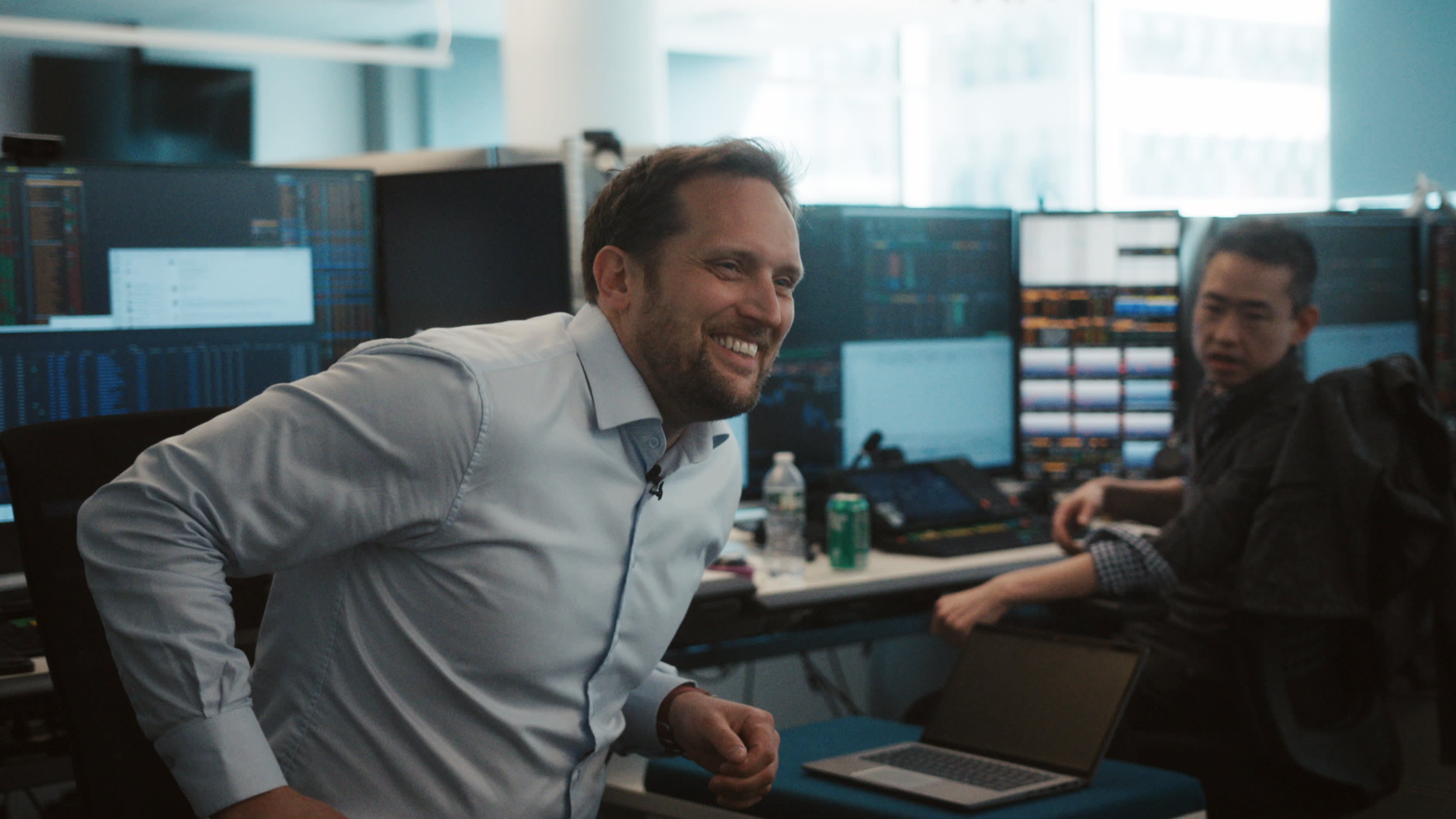 Emil Framnes er global leder for aksjehandel i Oljefondet. 