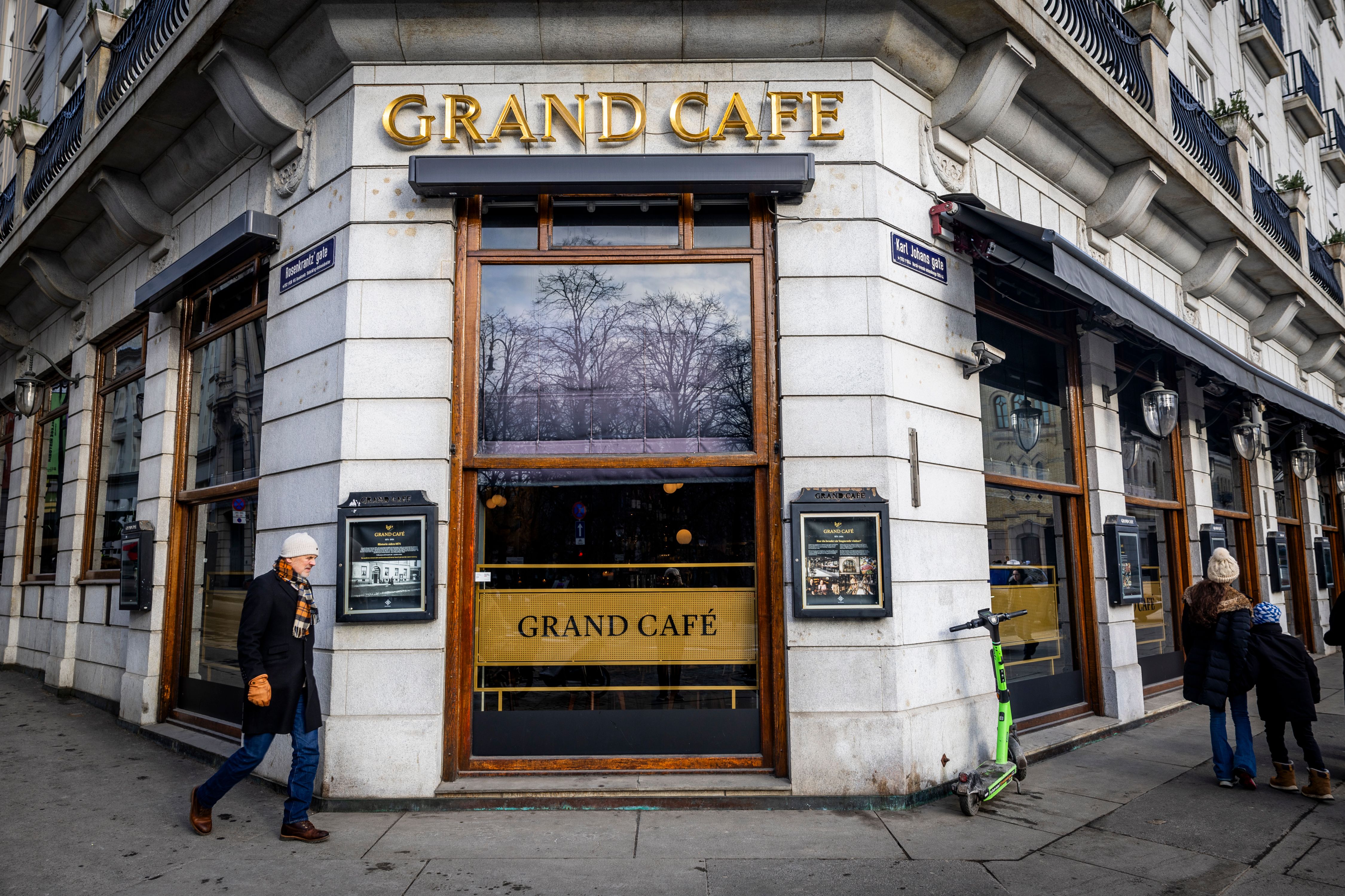 Staselig lokale med god mat. 