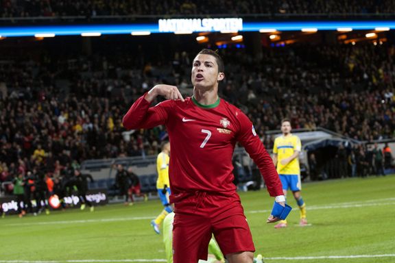 Ronaldo-rekord i Portugals storseier