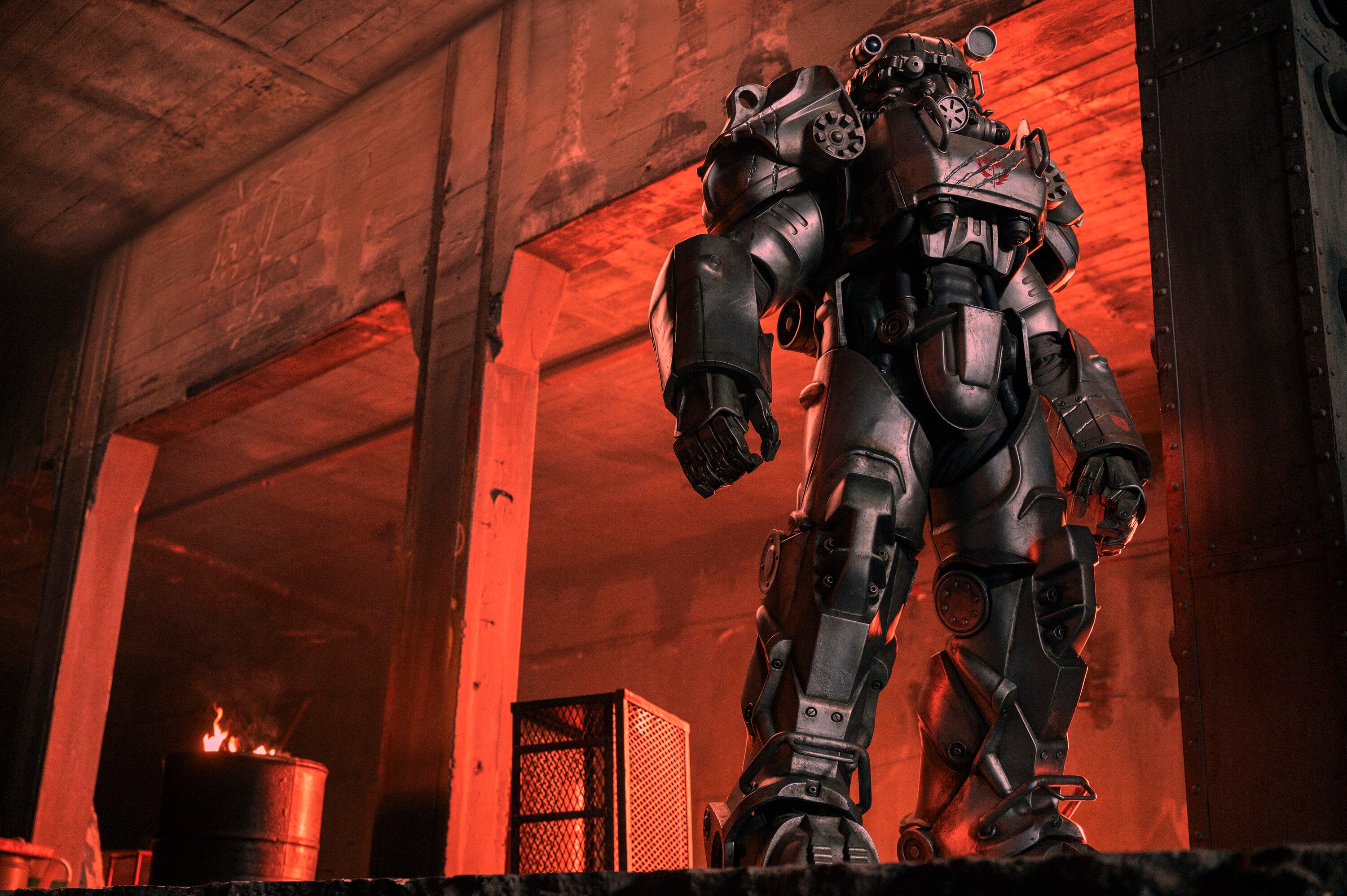 Som medlemmet i overflatens Broderskap kan man bli ridder i «Fallout». Det betyr egen rustning, som denne. 