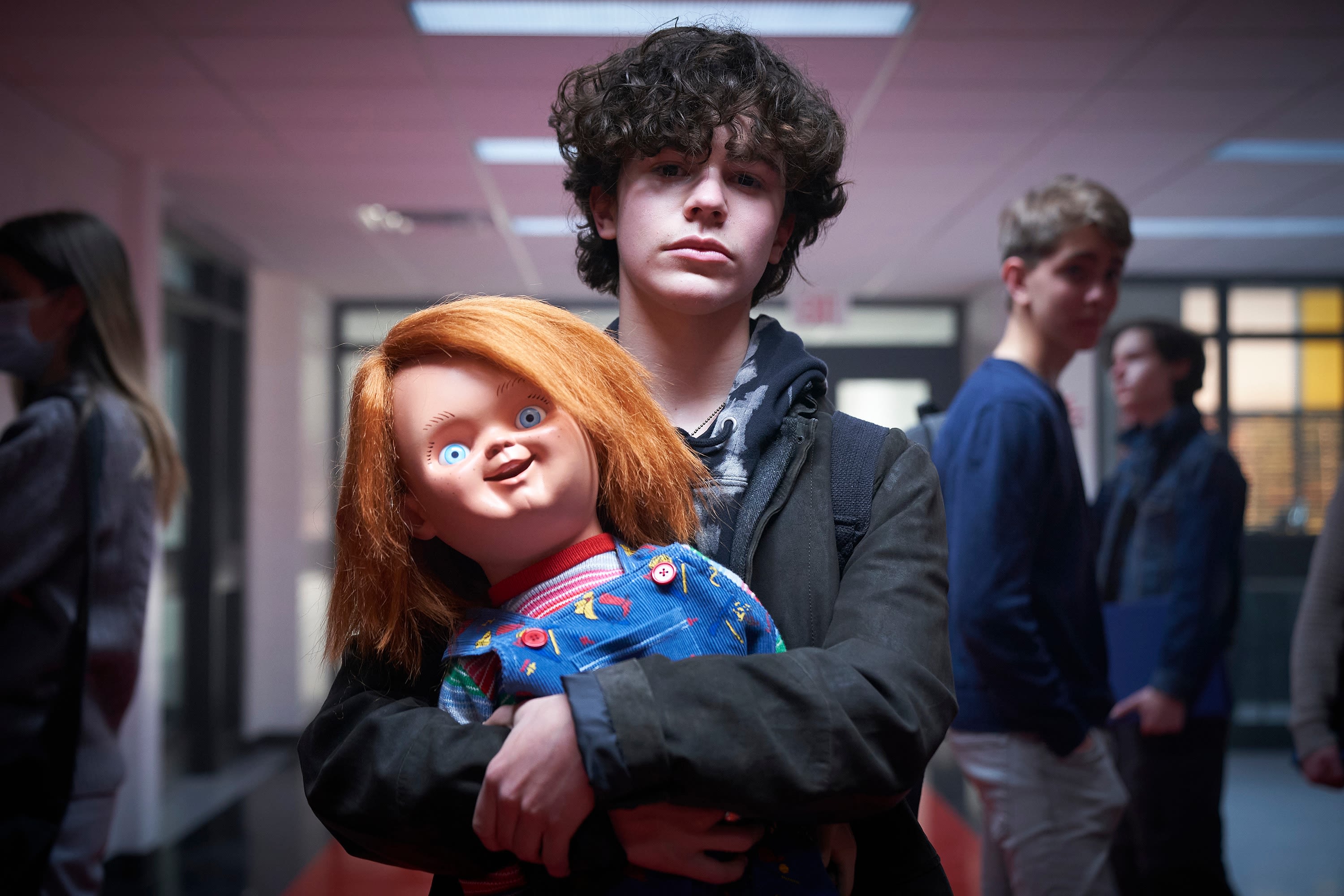 Zackary Arthur spiller Jake Wheeler i «Chucky». Skrekkserien har premiere på TV 2 Play på halloween 31. oktober, og er basert på de populære «Child’s Play»-filmene.