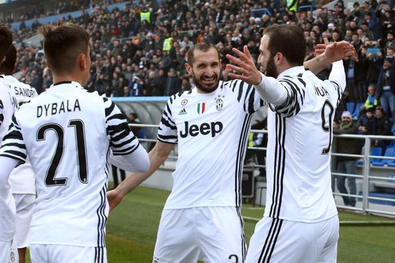 Juventus festet grepet om tabelltoppen
