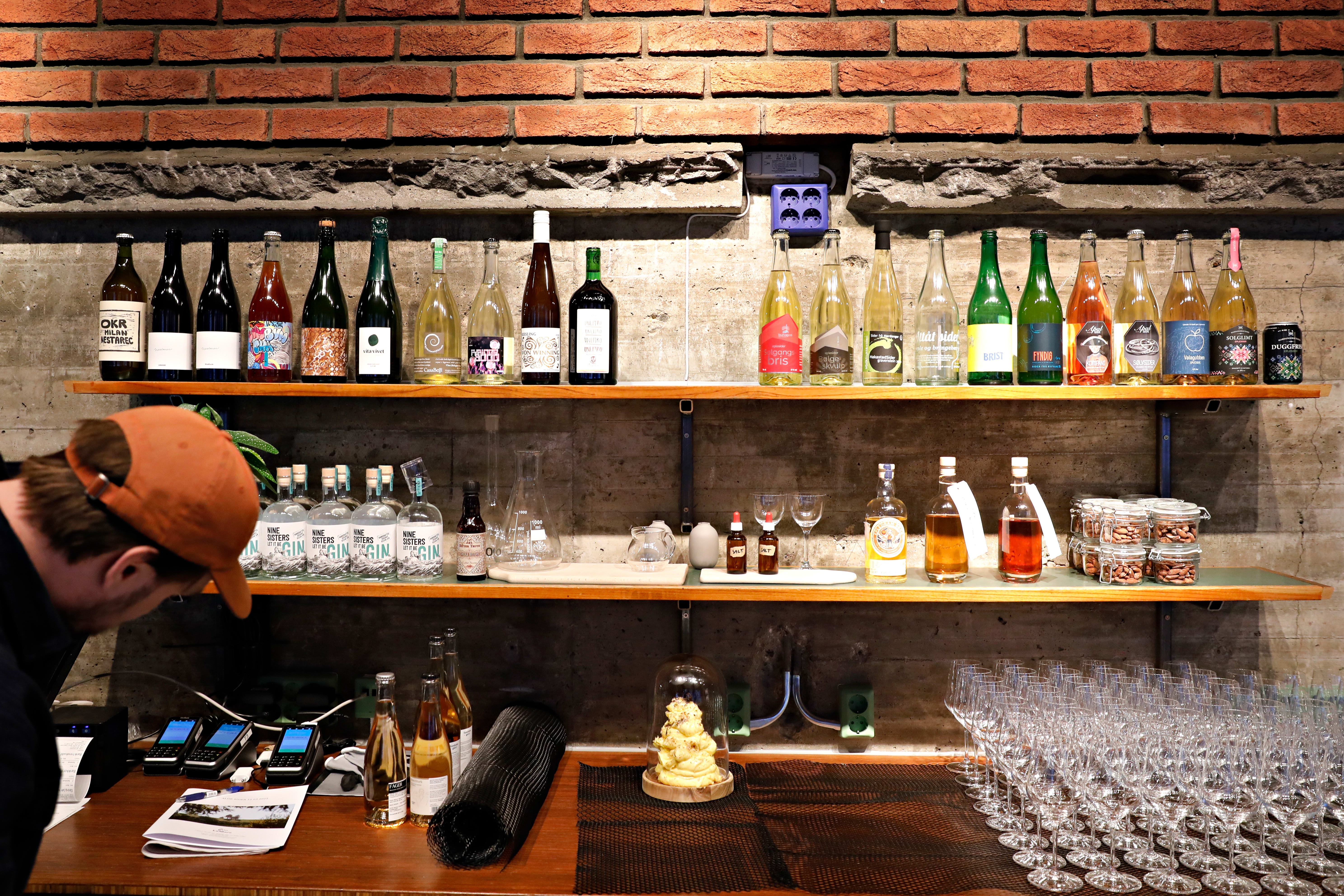 Sideren har også inntatt utelivet, men der går det litt tregere enn på polet, synes Digervold. På Rampen i Oslo er imidlertid sider en stor del av drikketilbudet.