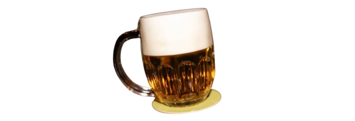 Jo, det er faktisk sånn ølen skal serveres