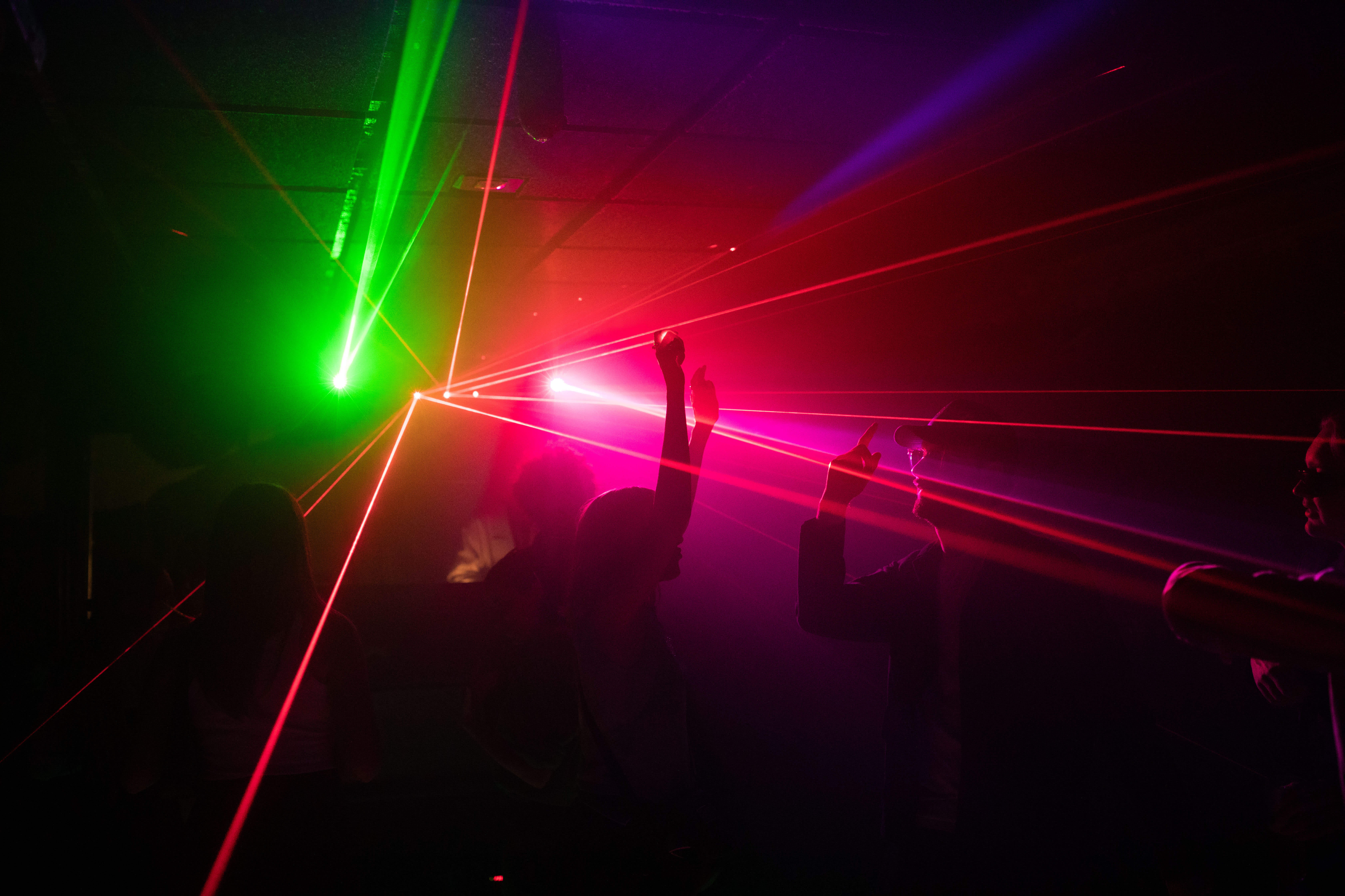 Solide strobelys på Storgata.