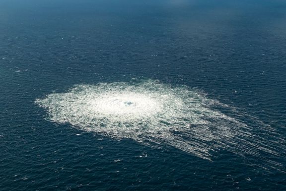Russiske krigsskip observert i farvannet rundt sprengte gassrørledninger i sommer