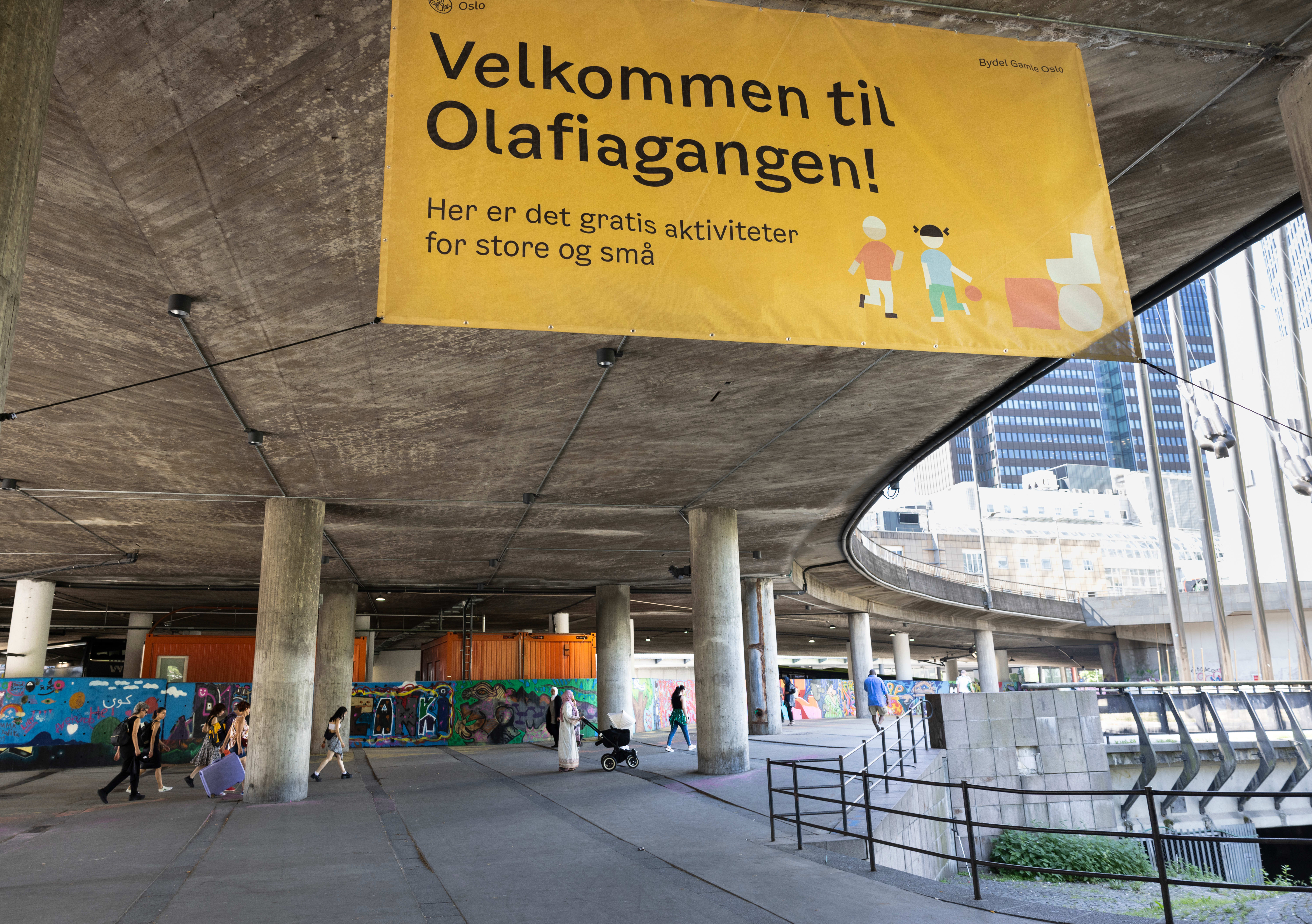 Popup-plantekasser i Olafiagangen er som plaster på et hjerteinfarkt