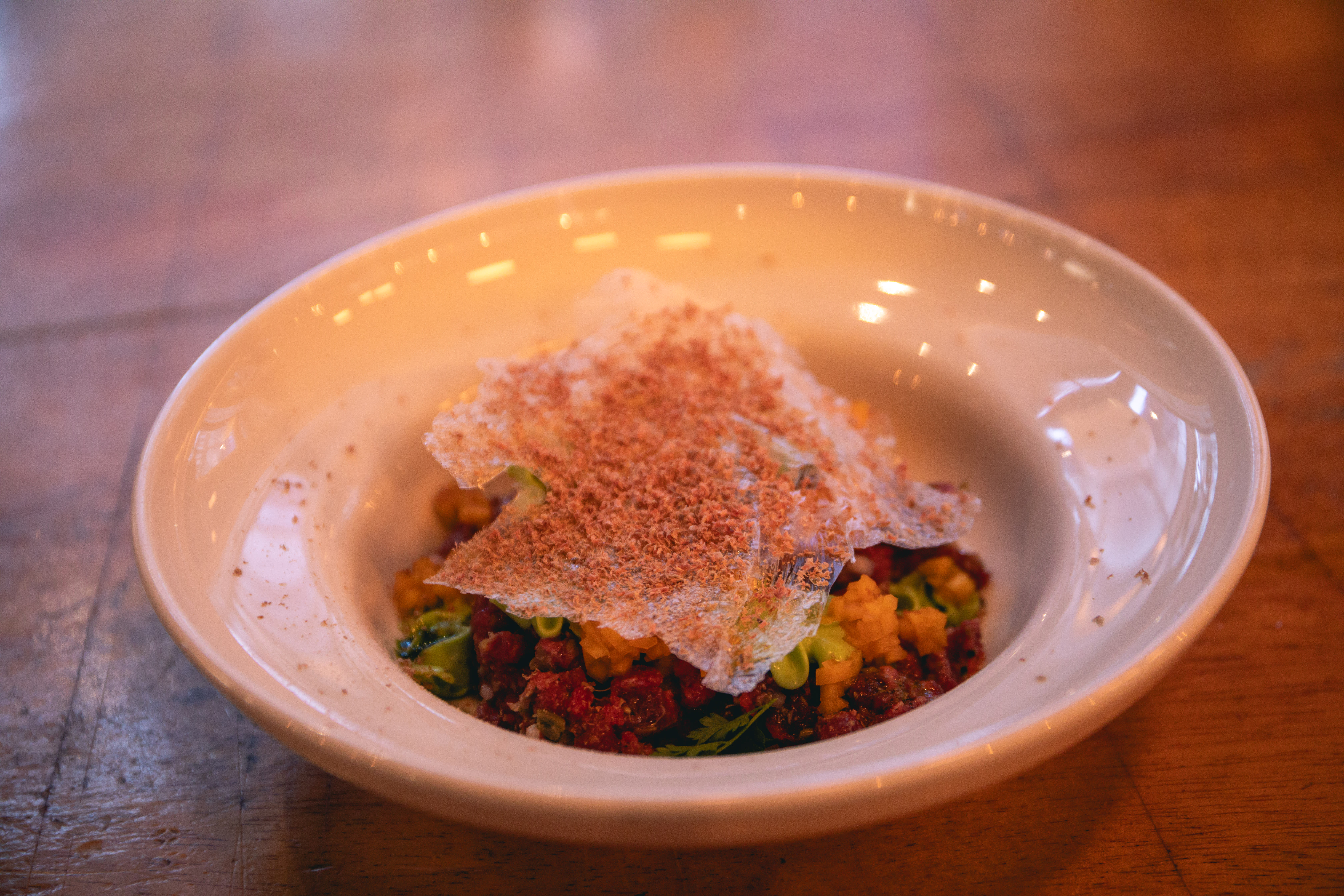 Slik ser tartaren Kolonialen har på menyen ut nå. 