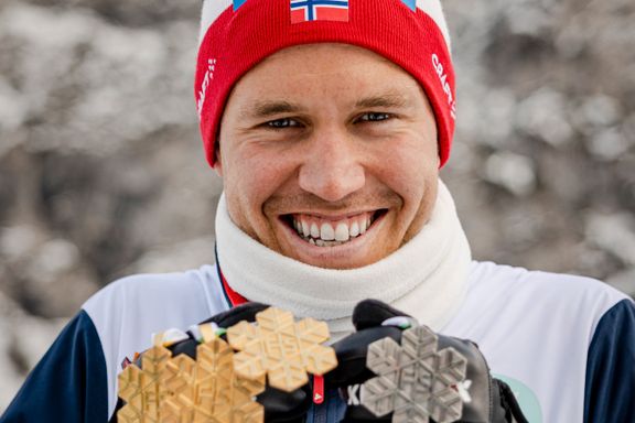 Endelig lyktes «Norges mest ustabile skiløper». Etterpå klarte ikke kompisen å snakke gjennom tårene.