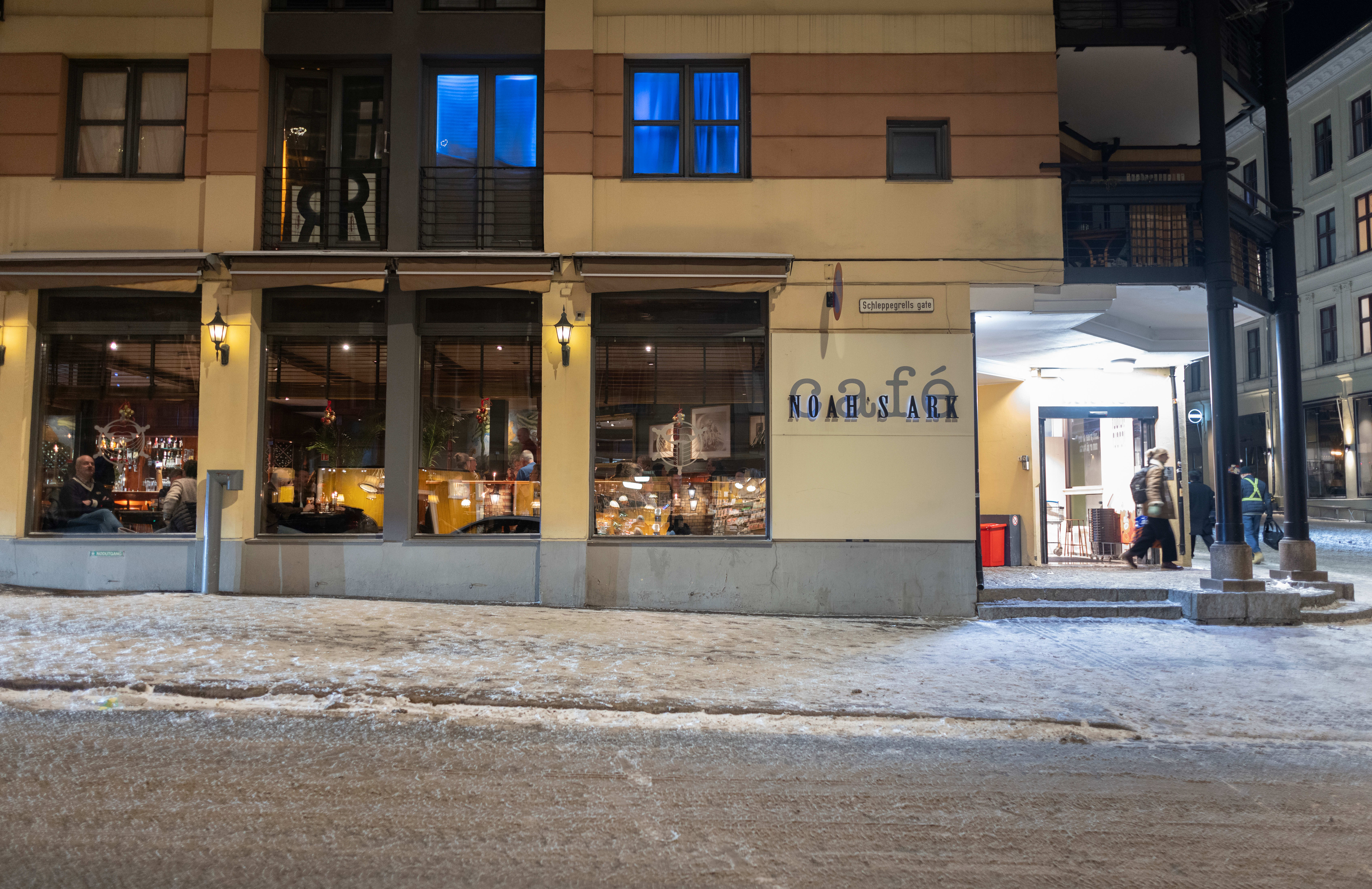 Svært lokale med plass til alle.