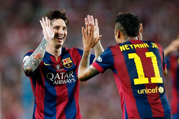 Messi hylles for superscoring etter at Barcelona vant cupen