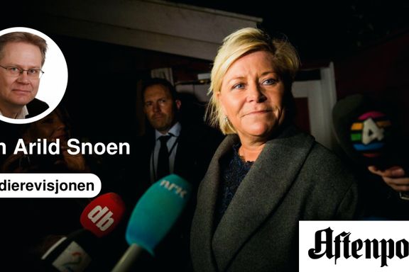 Norske redaksjoner bør være mer opptatt av Frp-andelen enn av kvinneandelen | Jan Arild Snoen