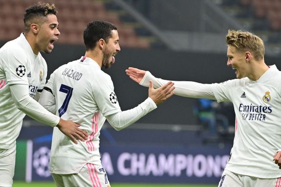 Ødegaard sentral i Champions League-debuten – Real Madrid én seier unna avansement