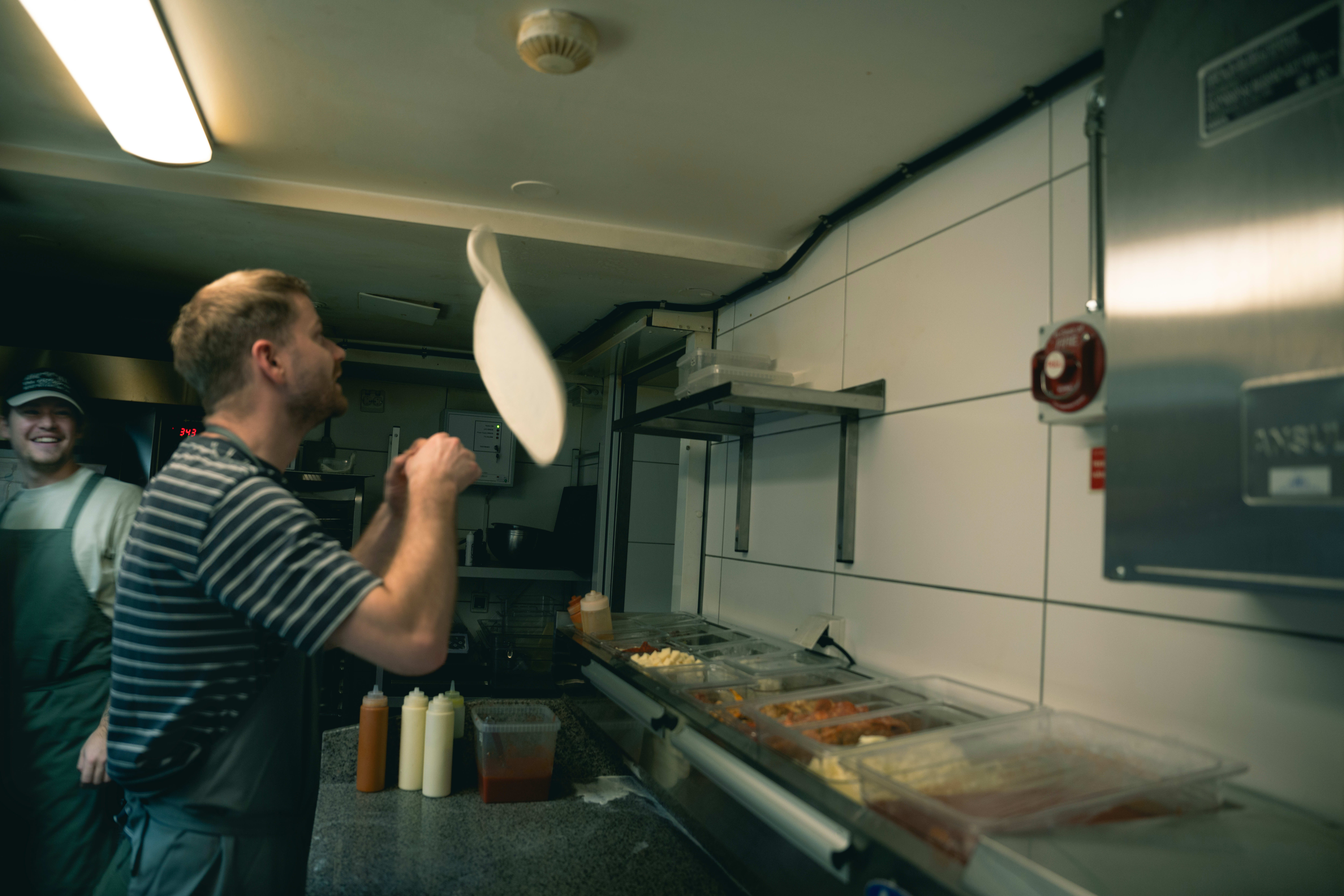 Pizzabunnene imponerer.